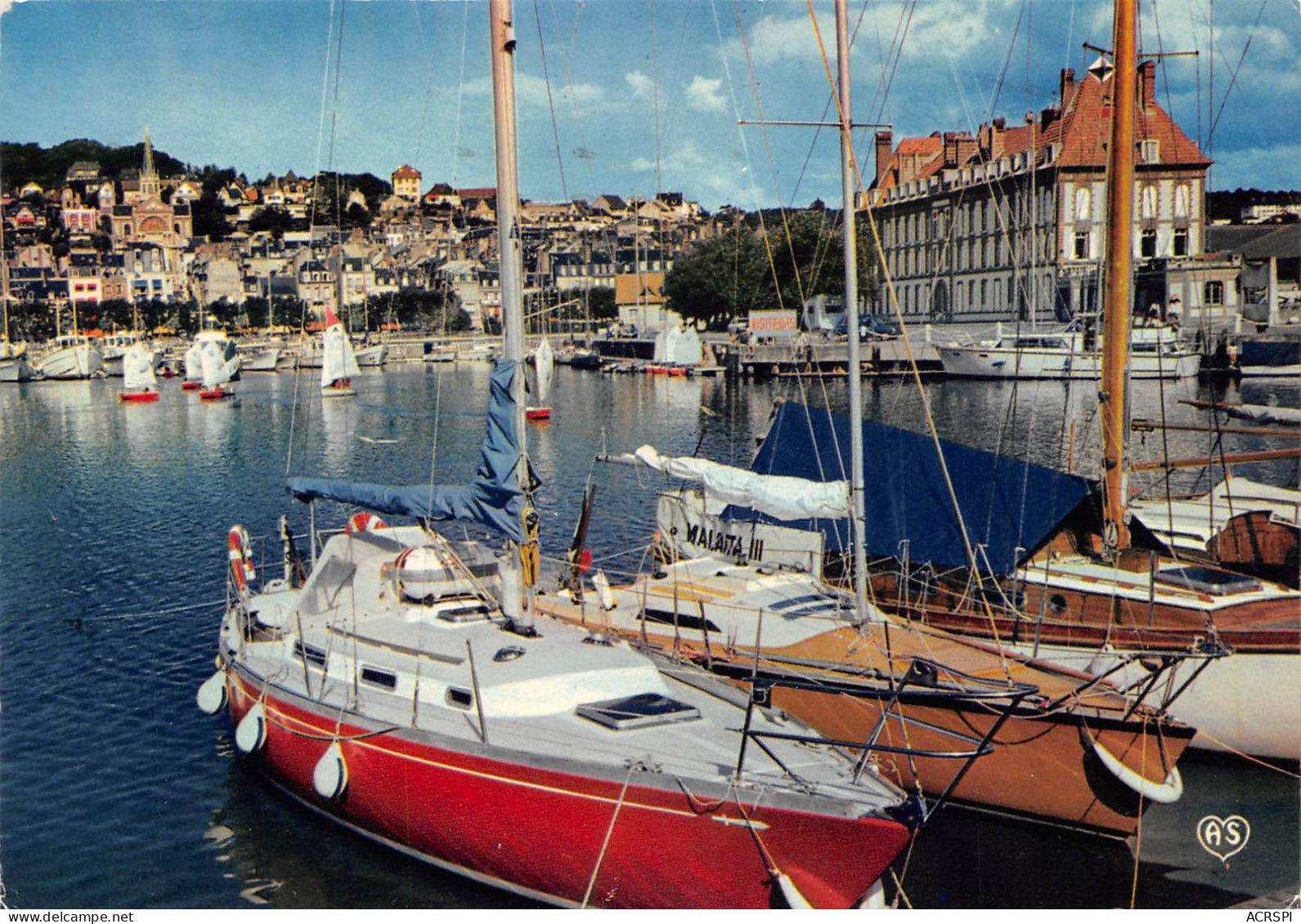 14 TROUVILLE   Le Port Des Yatchts      (Scan R/V) N°   10   \MR8041 - Trouville