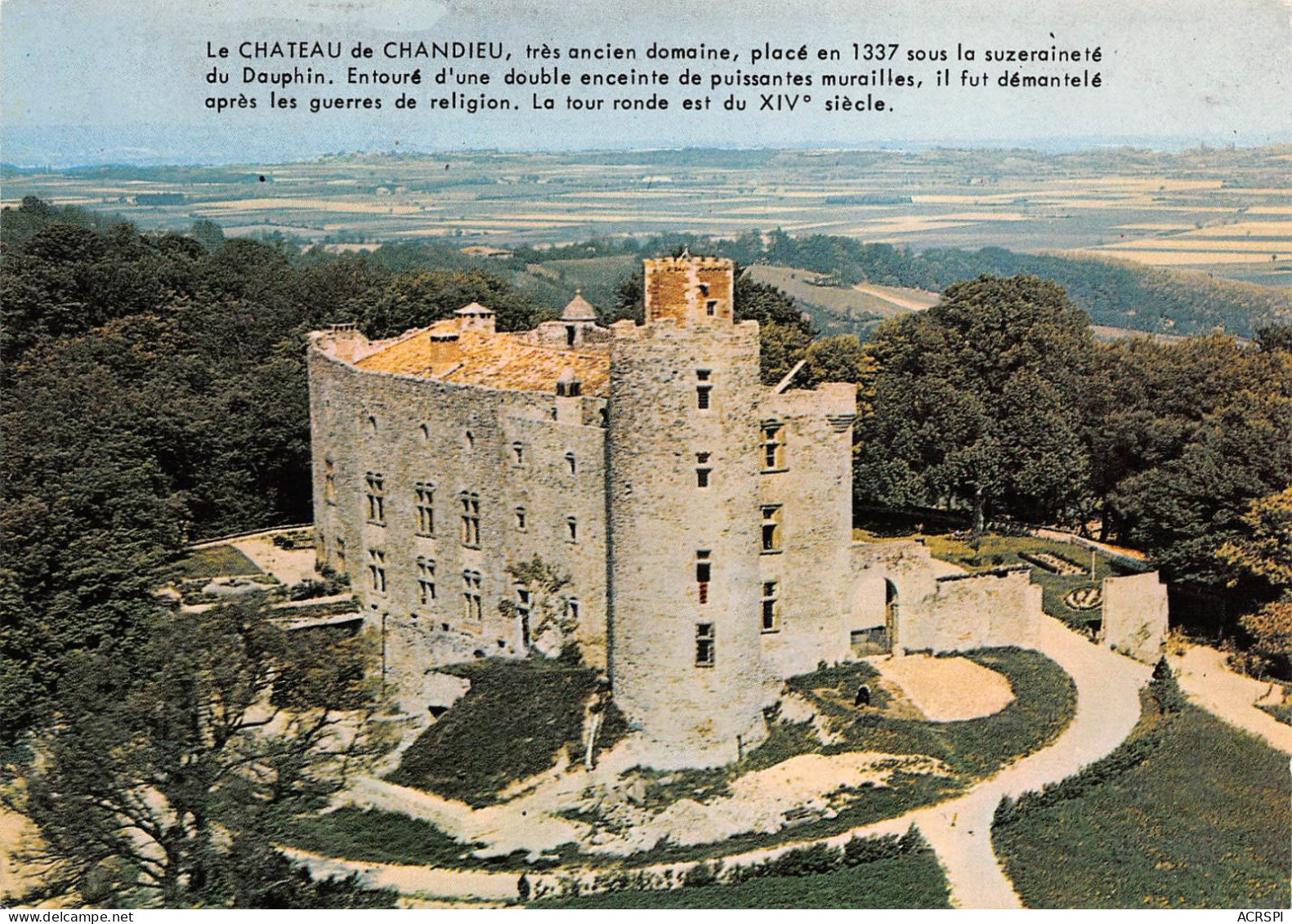 69    SAINT  PIERRE DE CHANDIEU Le Chateau      (Scan R/V) N°   22   \MR8040 - Altri & Non Classificati