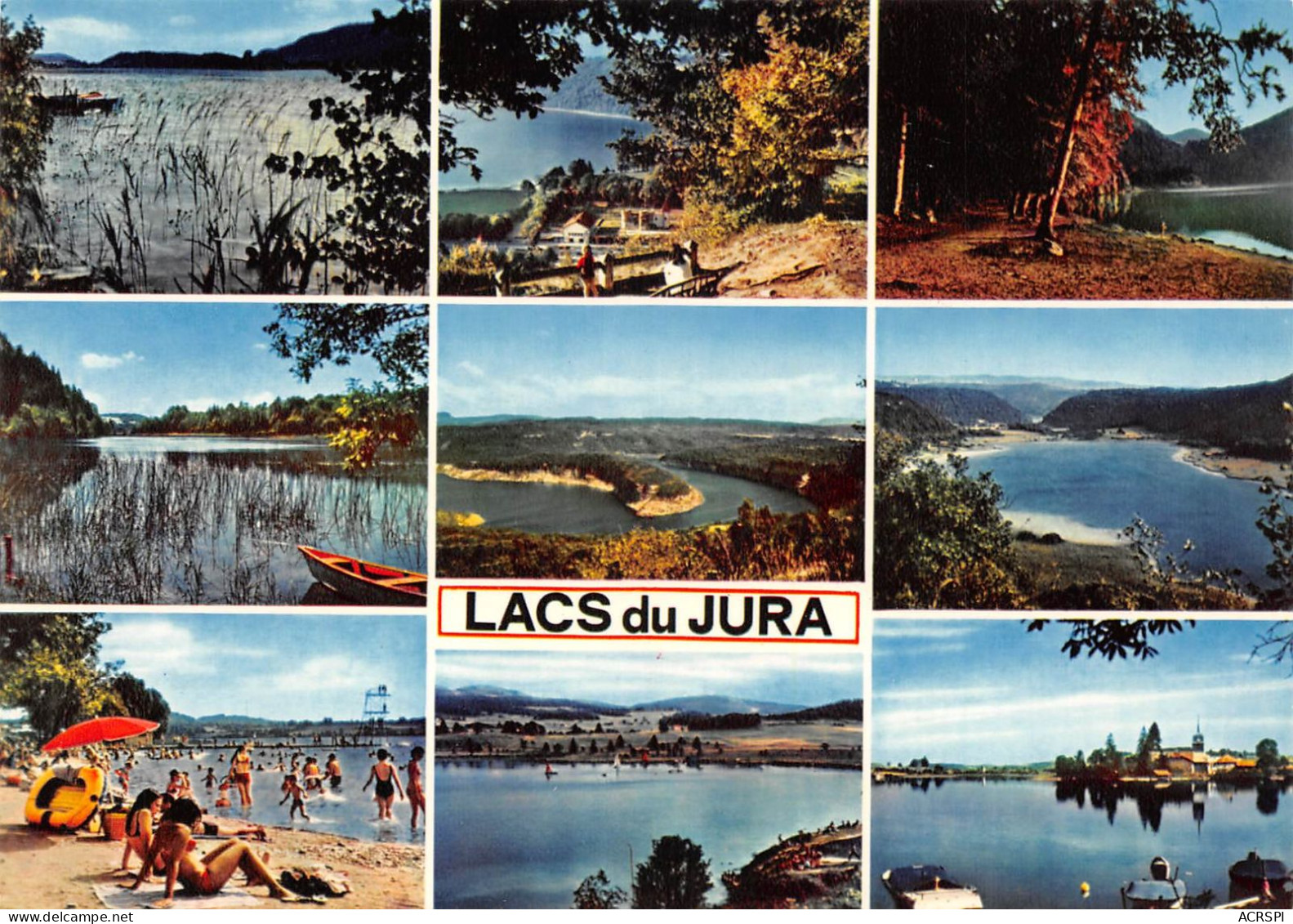 39   Les Lacs  Du JURA       (Scan R/V) N°     62    \MR8038 - Poligny