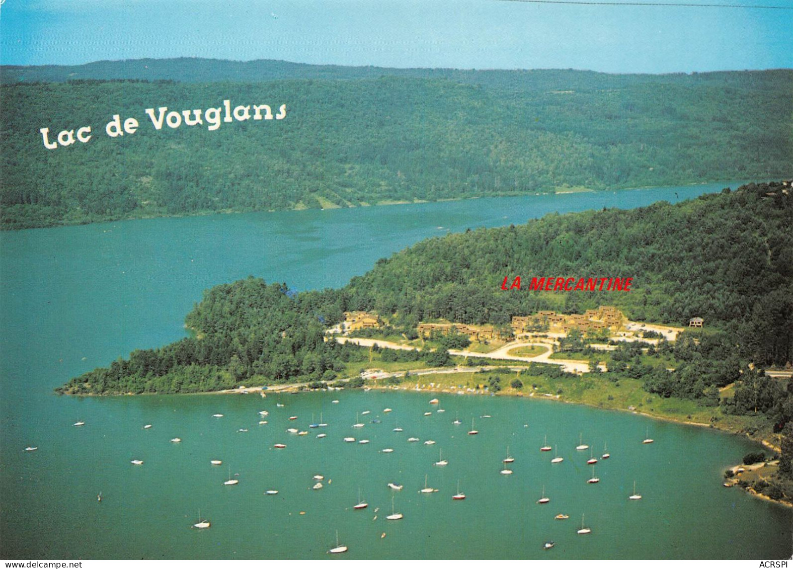 39   Lac De VOUGLANS Mercantine Port Et VVF Entre Lons-le-Saunier Et Saint-Claude       (Scan R/V) N°     42     \MR8038 - Saint Claude