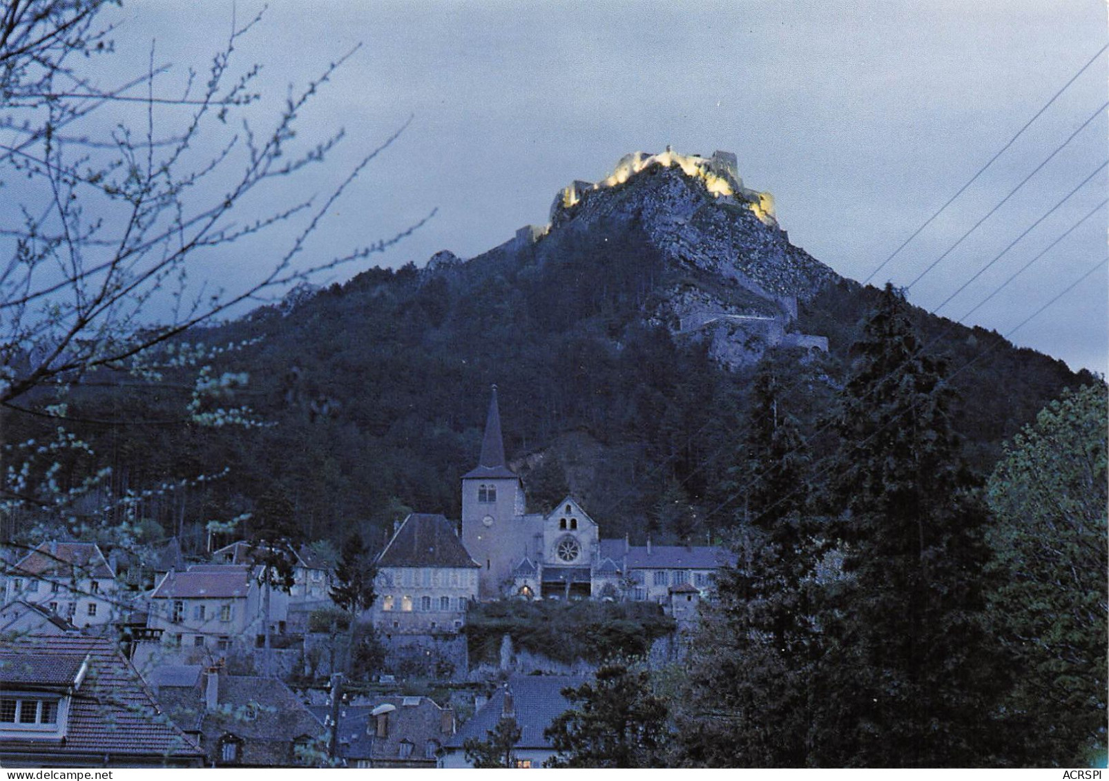 39  DOLE   Ville Et Fort Belin Illuminé      (Scan R/V) N°     33     \MR8038 - Dole