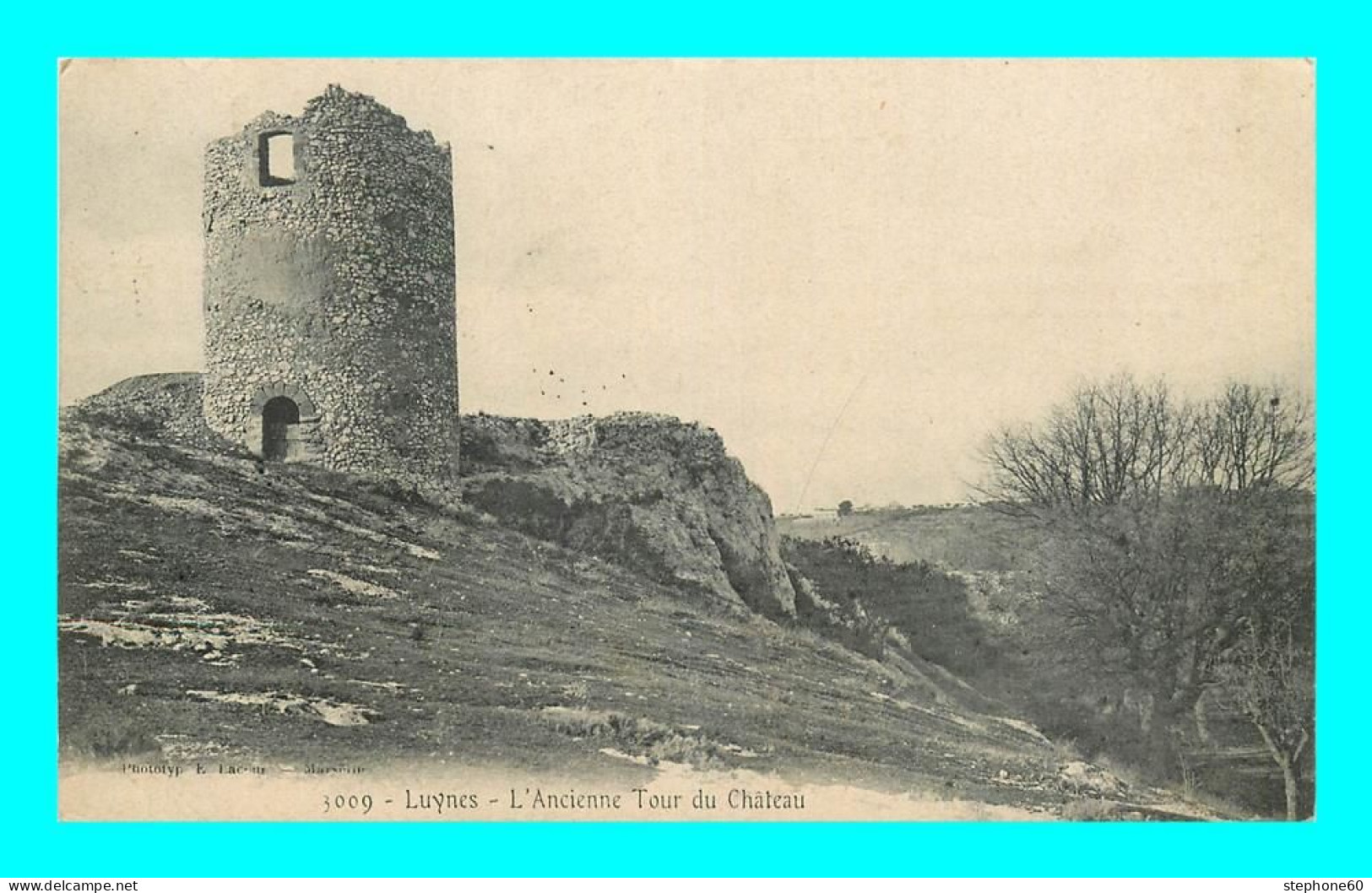 A894 / 307 13 - LUYNES Ancienne Tour Du Chateau - Luynes