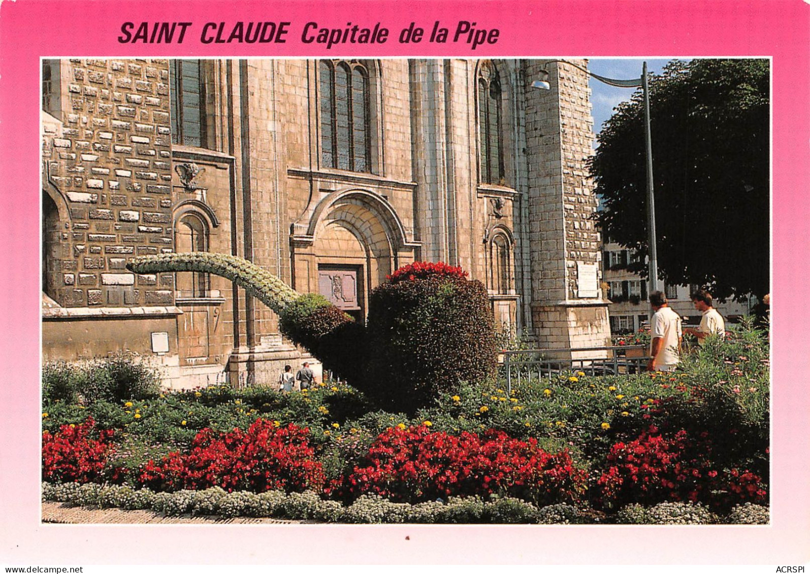 39 SAINT CLAUDE La Pipe En Fleurs          (Scan R/V) N°     1     \MR8038 - Saint Claude