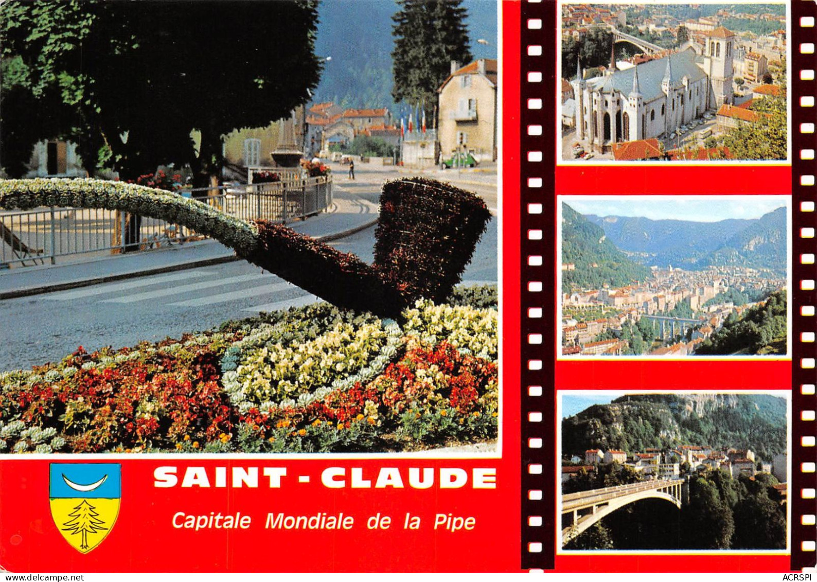 39 SAINT CLAUDE  Capitale Mondiale De La Pipe        (Scan R/V) N°     5     \MR8038 - Saint Claude