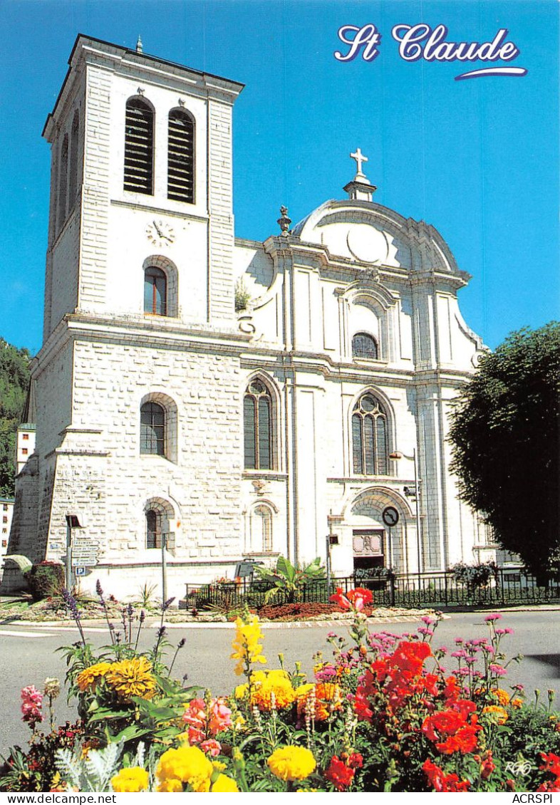 39 SAINT CLAUDE   Cathédrale Blanche    (Scan R/V) N°     10     \MR8038 - Saint Claude