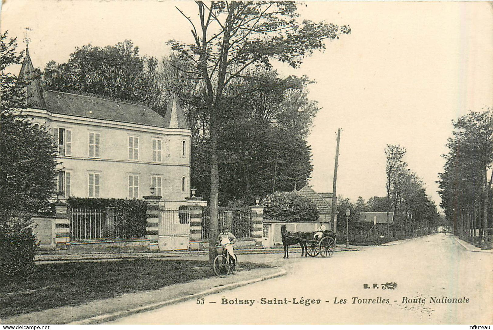 94* BOISSY ST LEGER  Les Tourelles – Route Nationale     RL29,1461 - Boissy Saint Leger