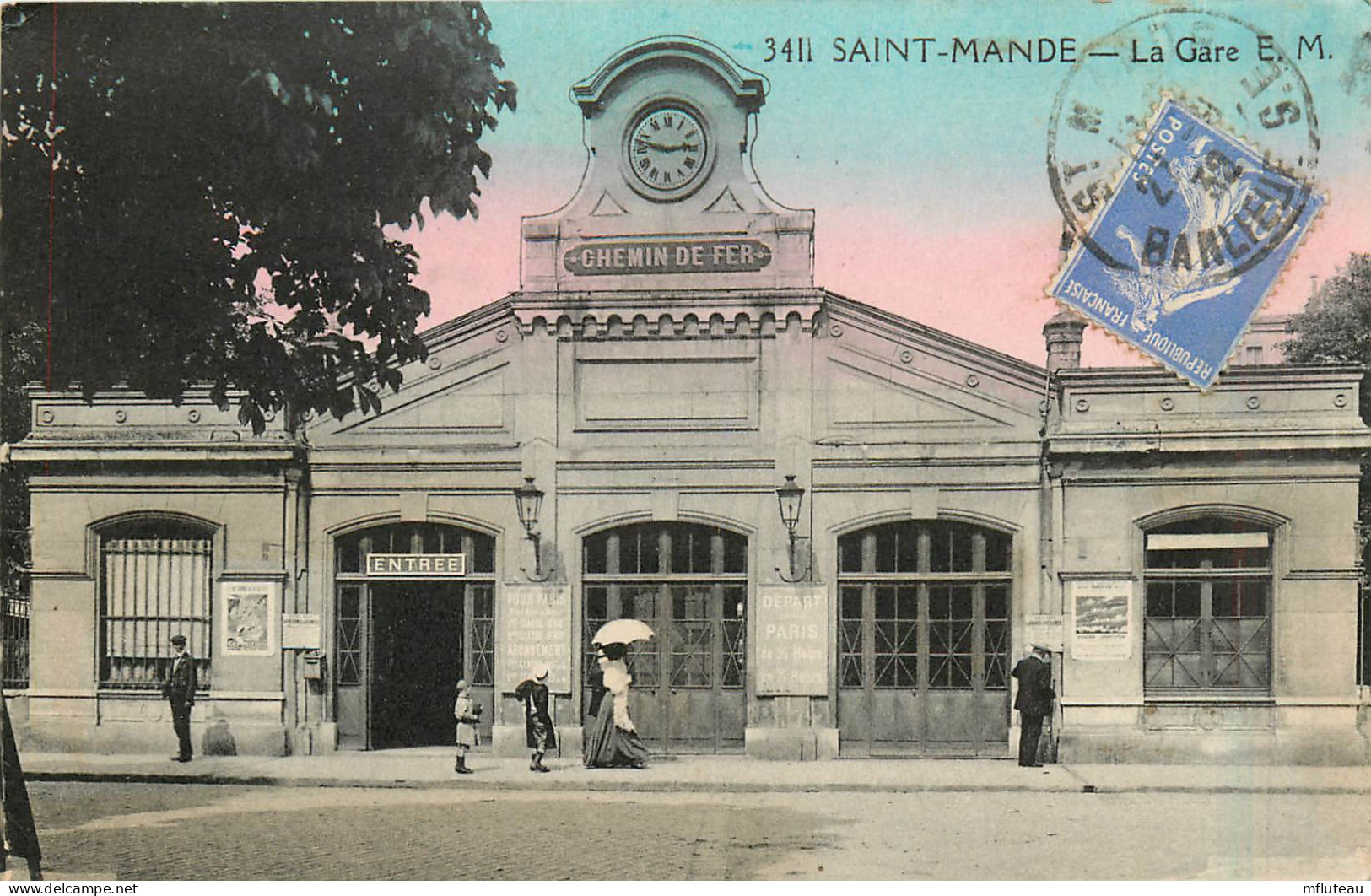 94* ST MANDE  La Gare      RL29,1430 - Saint Mande