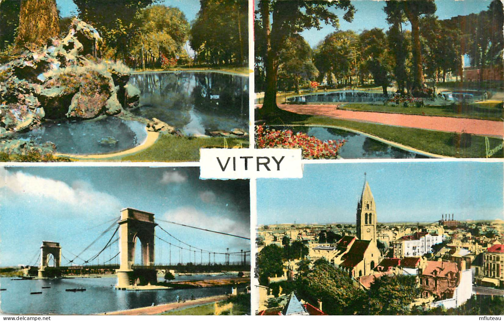 94* VITRY   Multi Vues  (CPSM Format 9x14cm)   RL29,1388 - Vitry Sur Seine