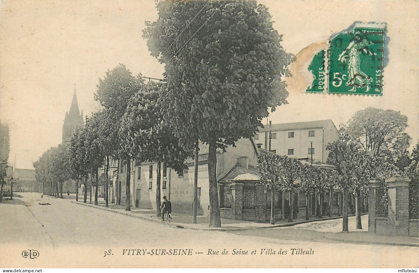 94* VITRY S/SEINE  Rue De Sine Et Villa Des Tilleuls    RL29,1368 - Vitry Sur Seine