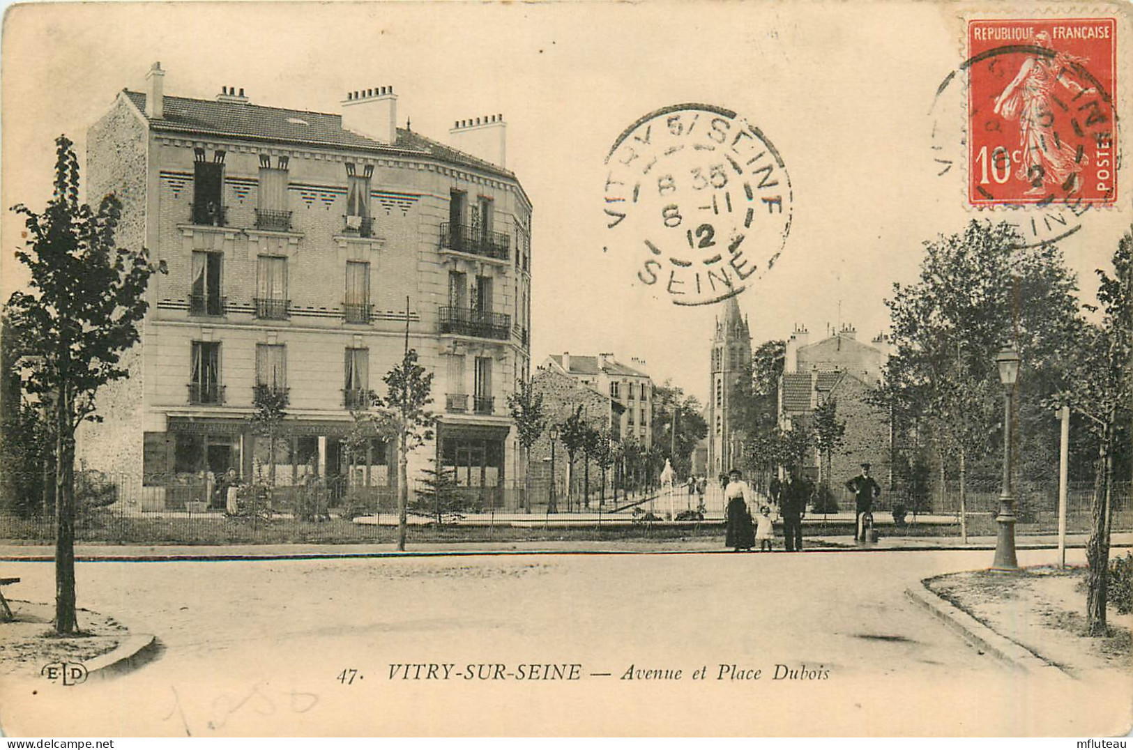 94* VITRY S/SEINE Av Et Place Dubois    RL29,1350 - Vitry Sur Seine