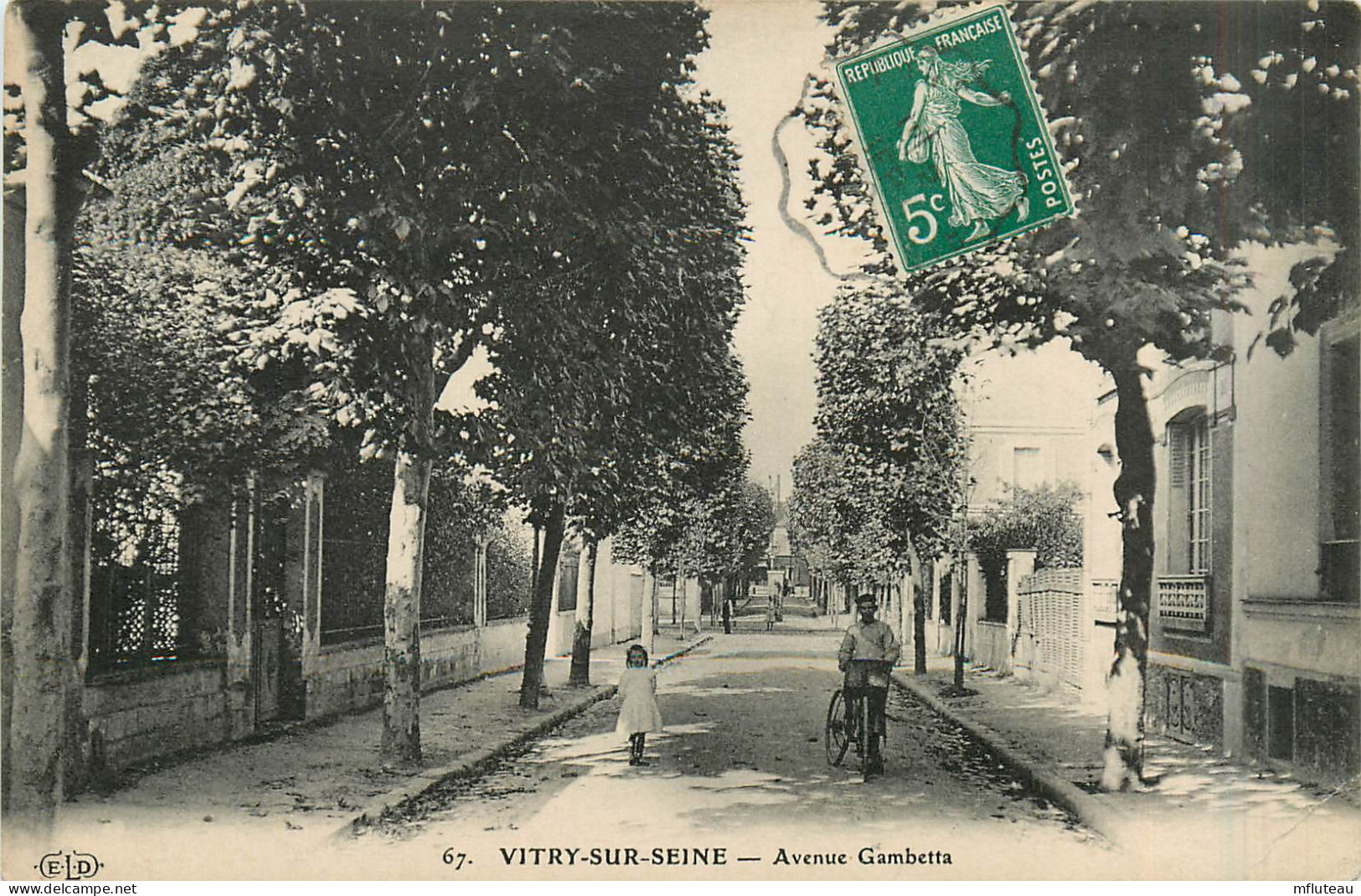 94* VITRY S/SEINE  Av Gambetta   RL29,1345 - Vitry Sur Seine