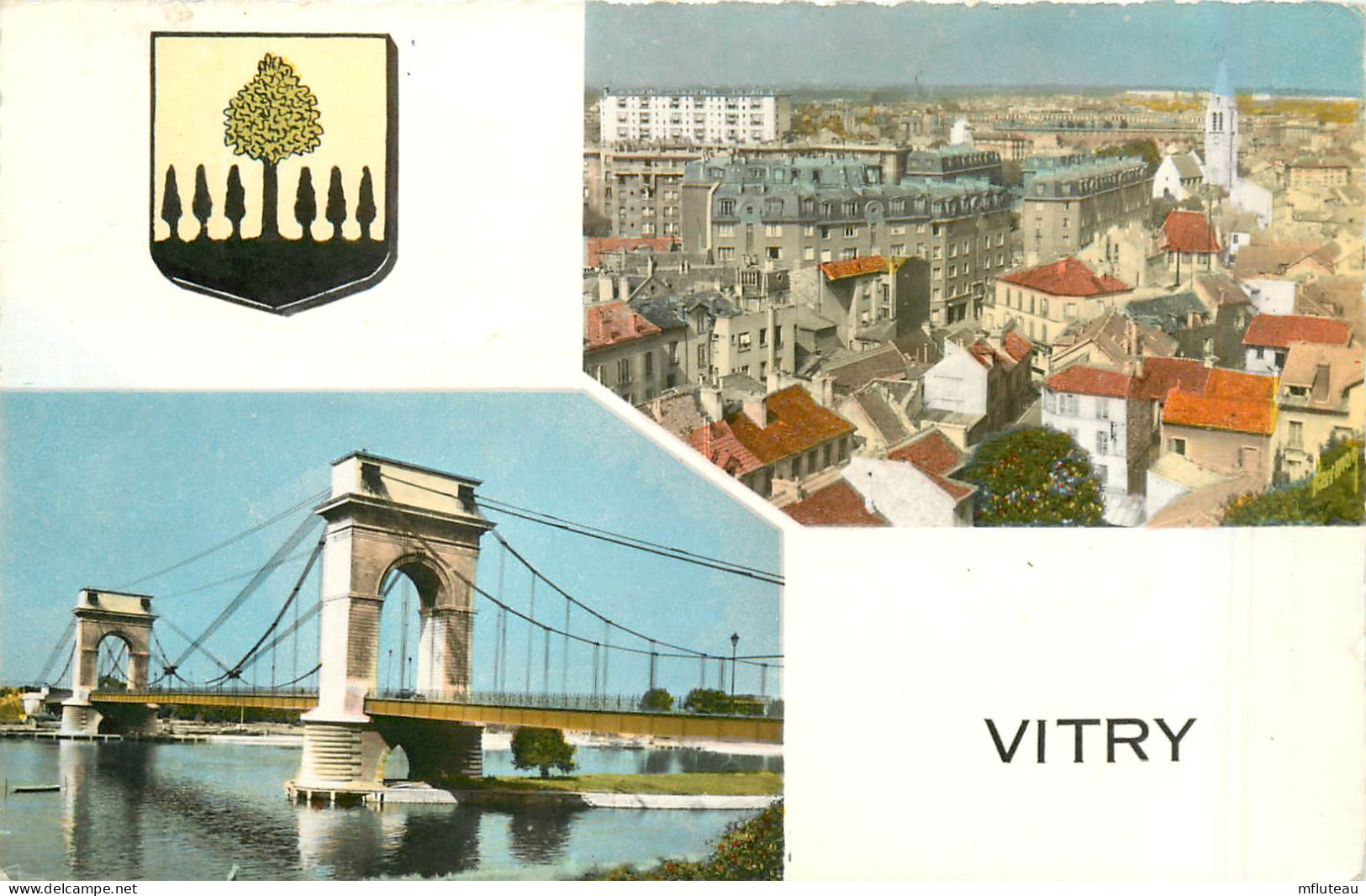 94* VITRY   2 Vues  (CPSM Format 9x14cm)     RL29,1325 - Vitry Sur Seine