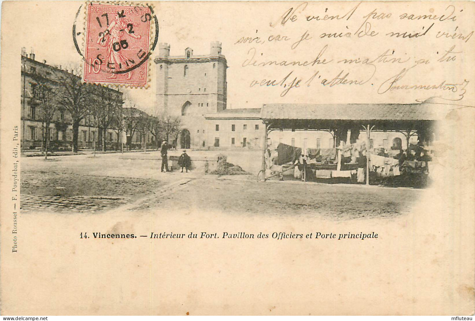 94* VINCENNES –  Interieur Du Fort – Pavillon Des Officiers  RL29,1255 - Kasernen