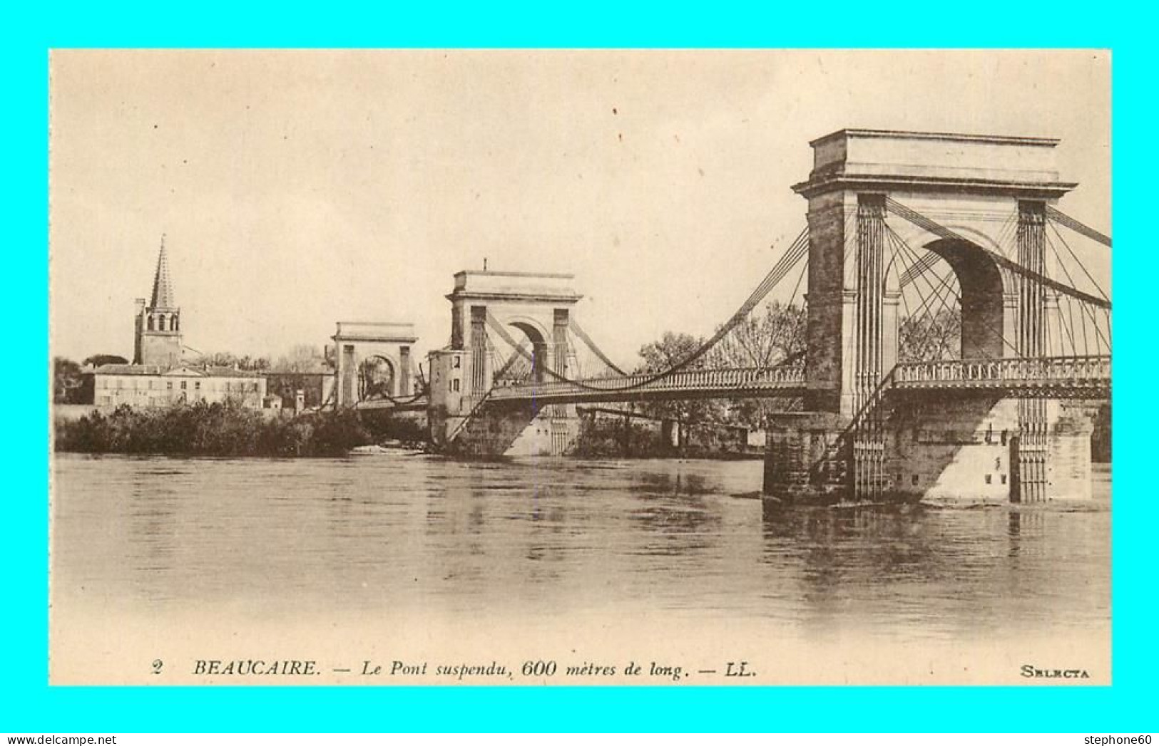A896 / 451 30 - BEAUCAIRE Pont Suspendu - Beaucaire