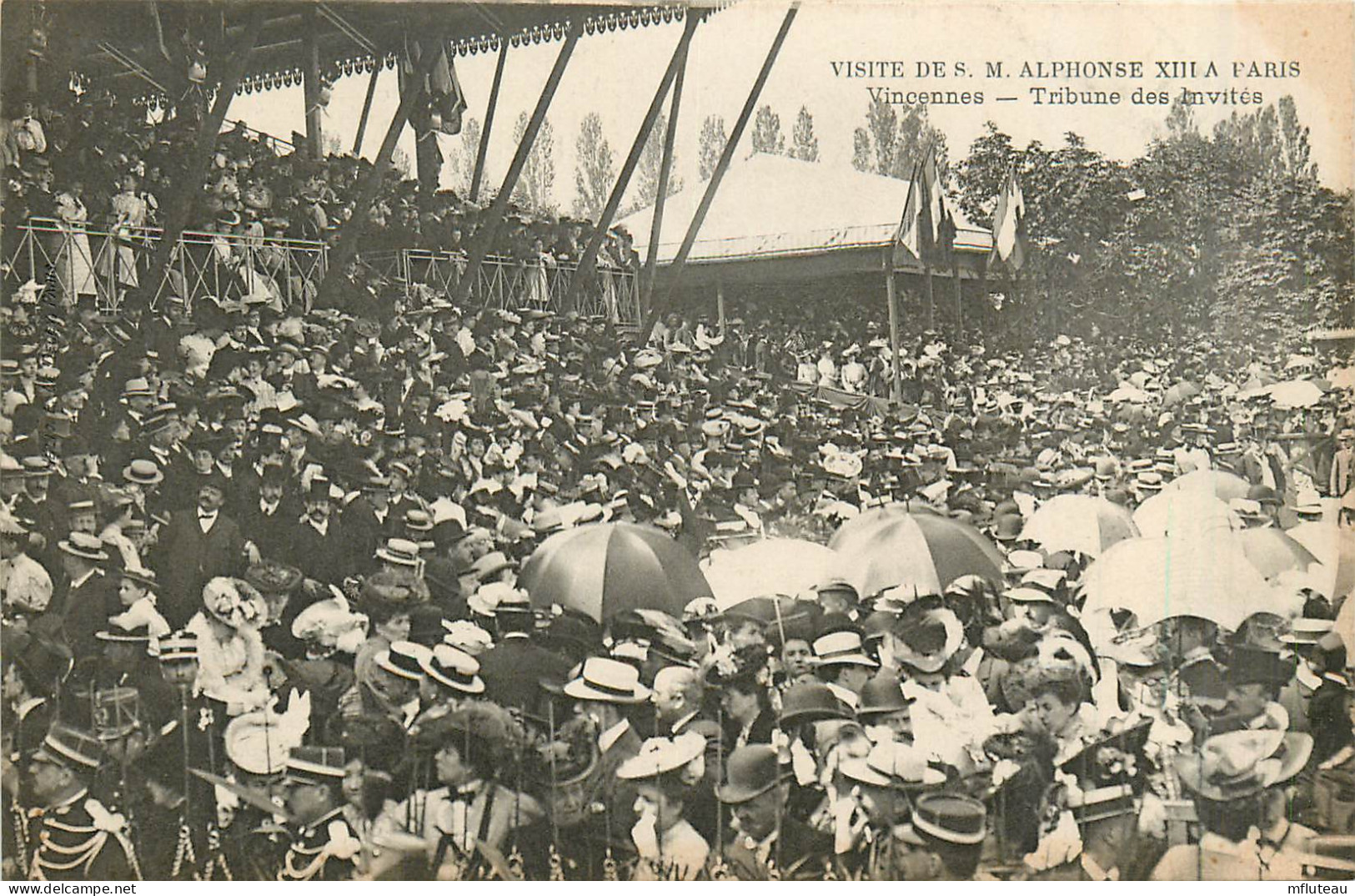 94* VINCENNES – Visite Alphonse III- Tribune Des Invites    RL29,1202 - Kasernen