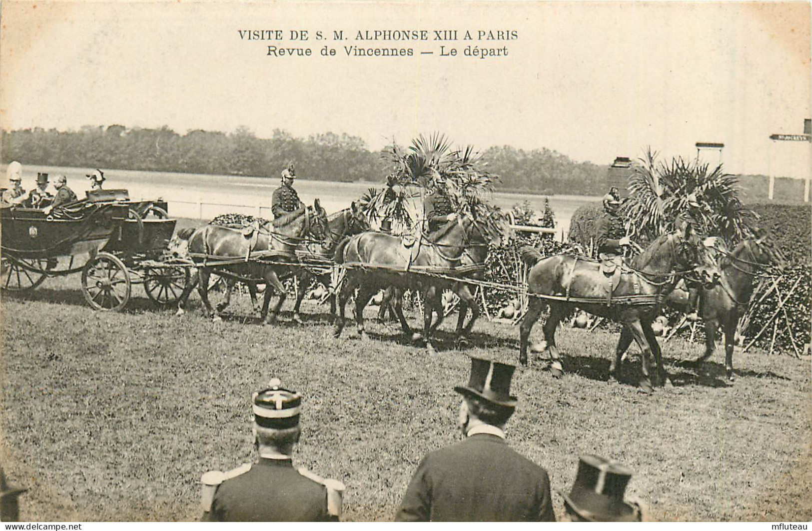 94* VINCENNES – Visite Alphonse III- Depart De La Revue  RL29,1198 - Kasernen