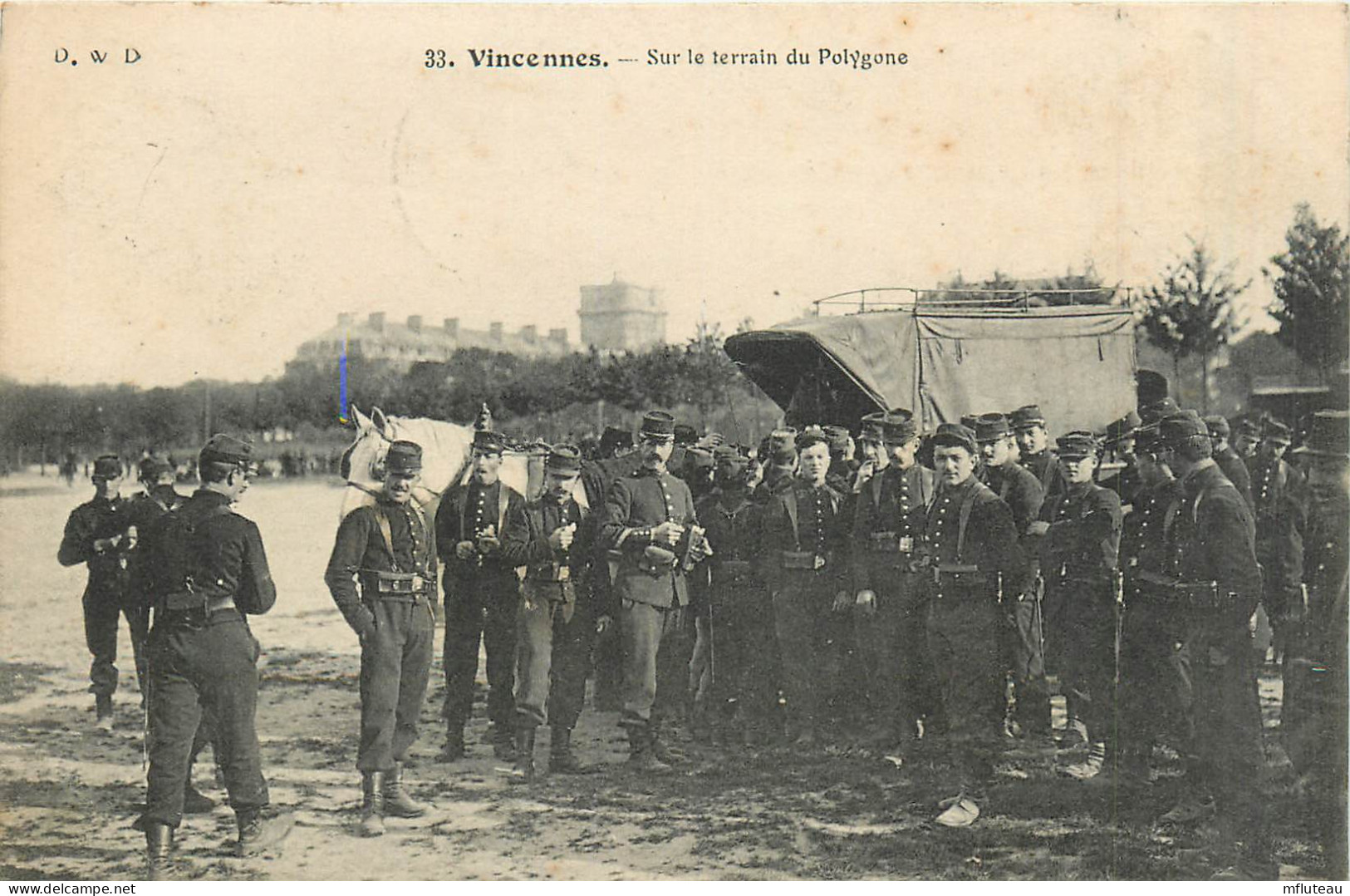 94* VINCENNES – Sur Le Terrain Du Polygone   RL29,1192 - Manoeuvres