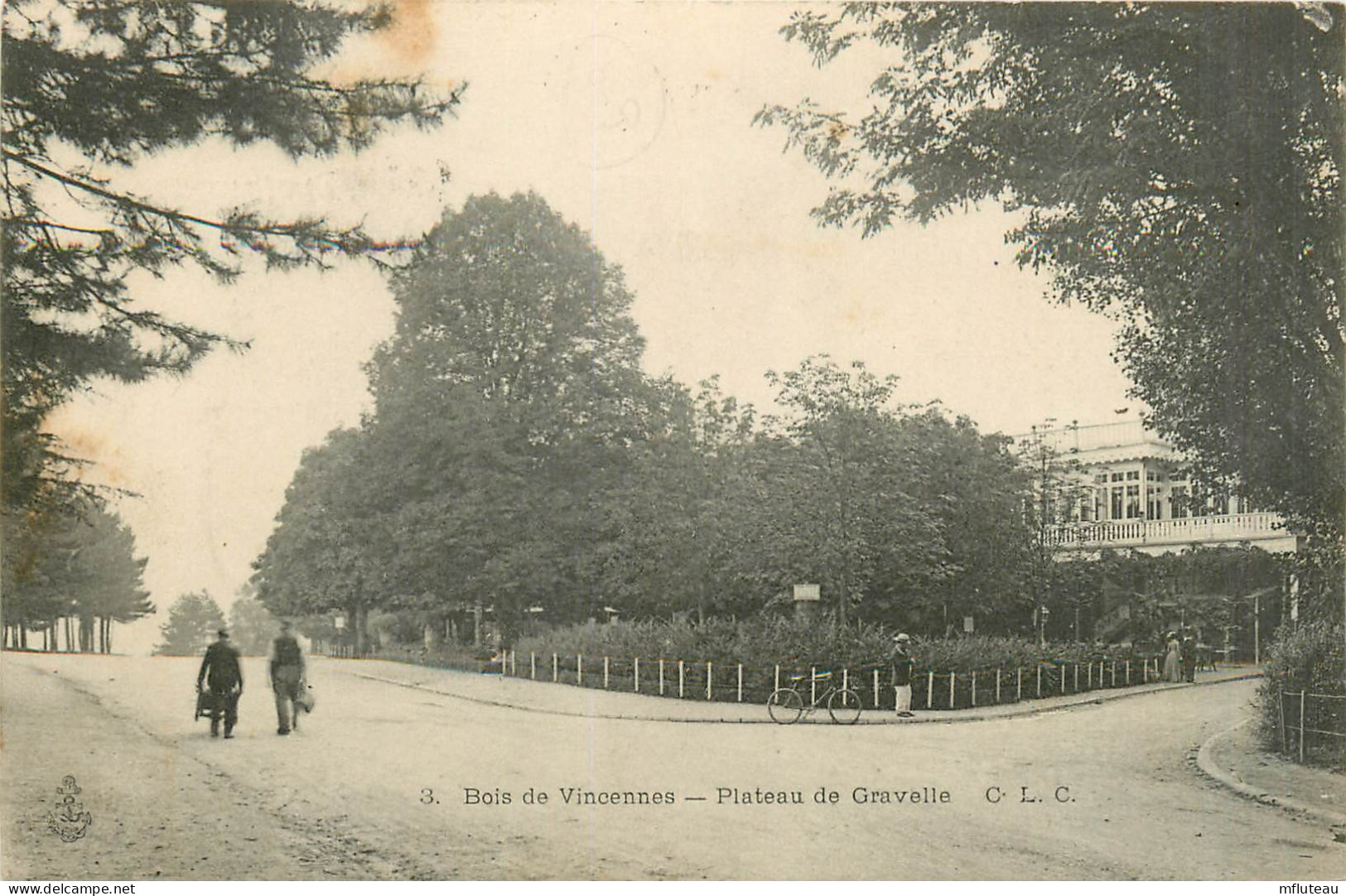 75* PARIS  Bois De Vincennes –  Plateau D Gravelle RL29,1173 - Parks, Gärten