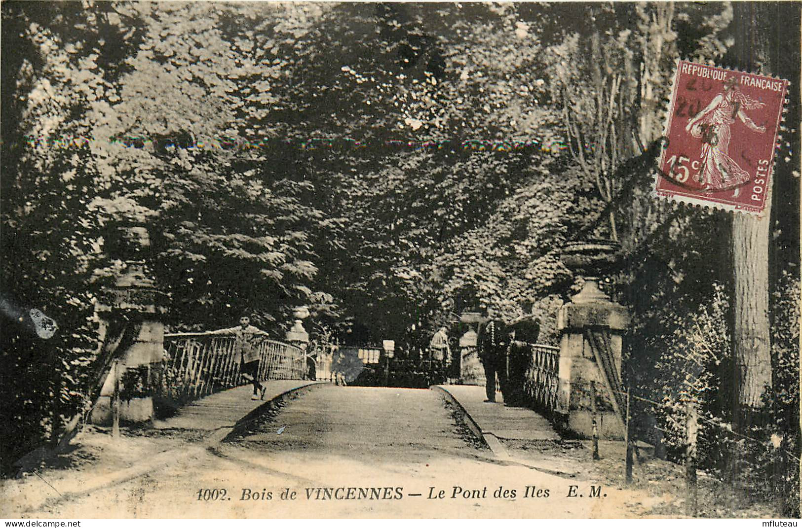 75* PARIS  Bois De Vincennes –  Le Pont Des Iles   RL29,1152 - Parchi, Giardini