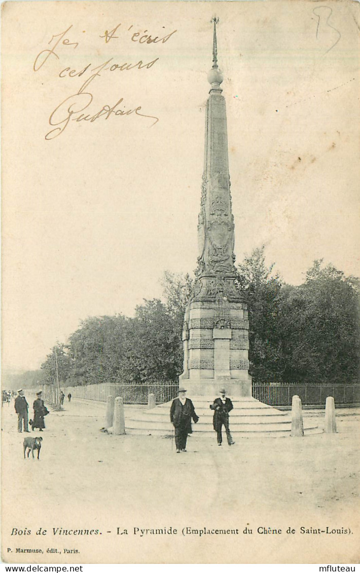 75* PARIS  Bois De Vincennes – La Pyramide   RL29,1139 - Parks, Gärten