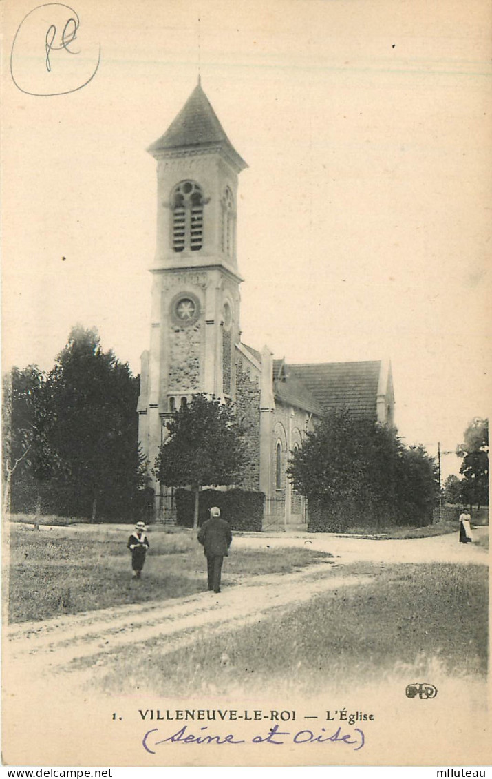 94* VILLENEUVE LE ROI  L Eglise               RL29,1131 - Villeneuve Le Roi