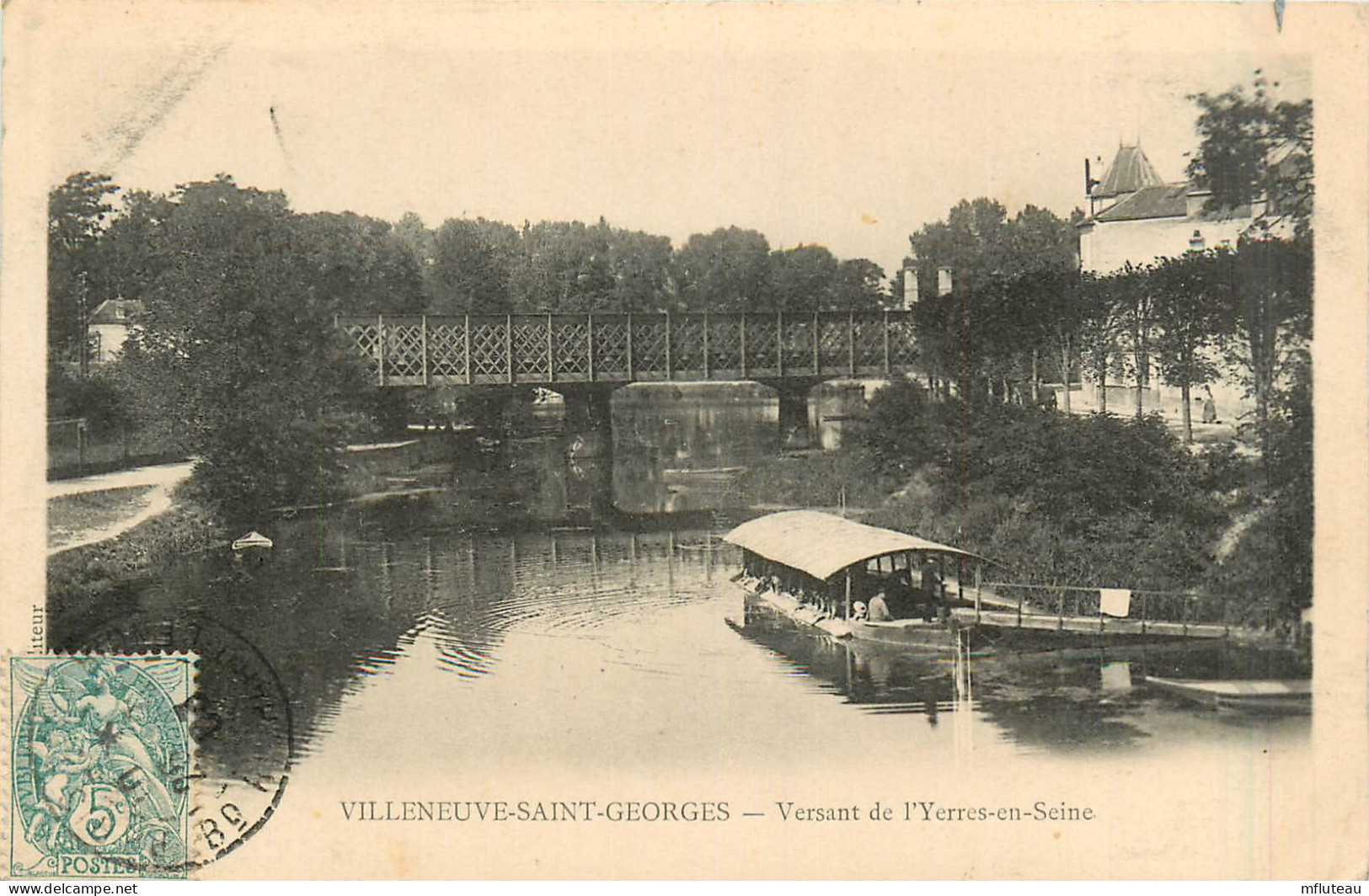 94* VILLENEUVE ST GEORGES  Versant De L Yerres Sur Seine     RL29,1097 - Villeneuve Saint Georges