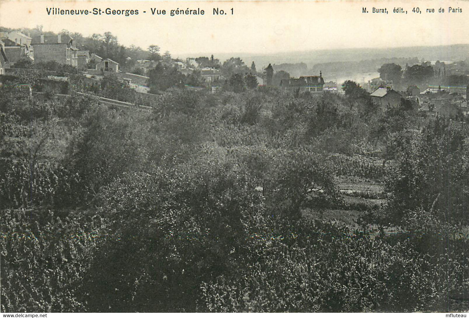 94* VILLENEUVE ST GEORGES    Vue Generale   N°1   RL29,1085 - Villeneuve Saint Georges