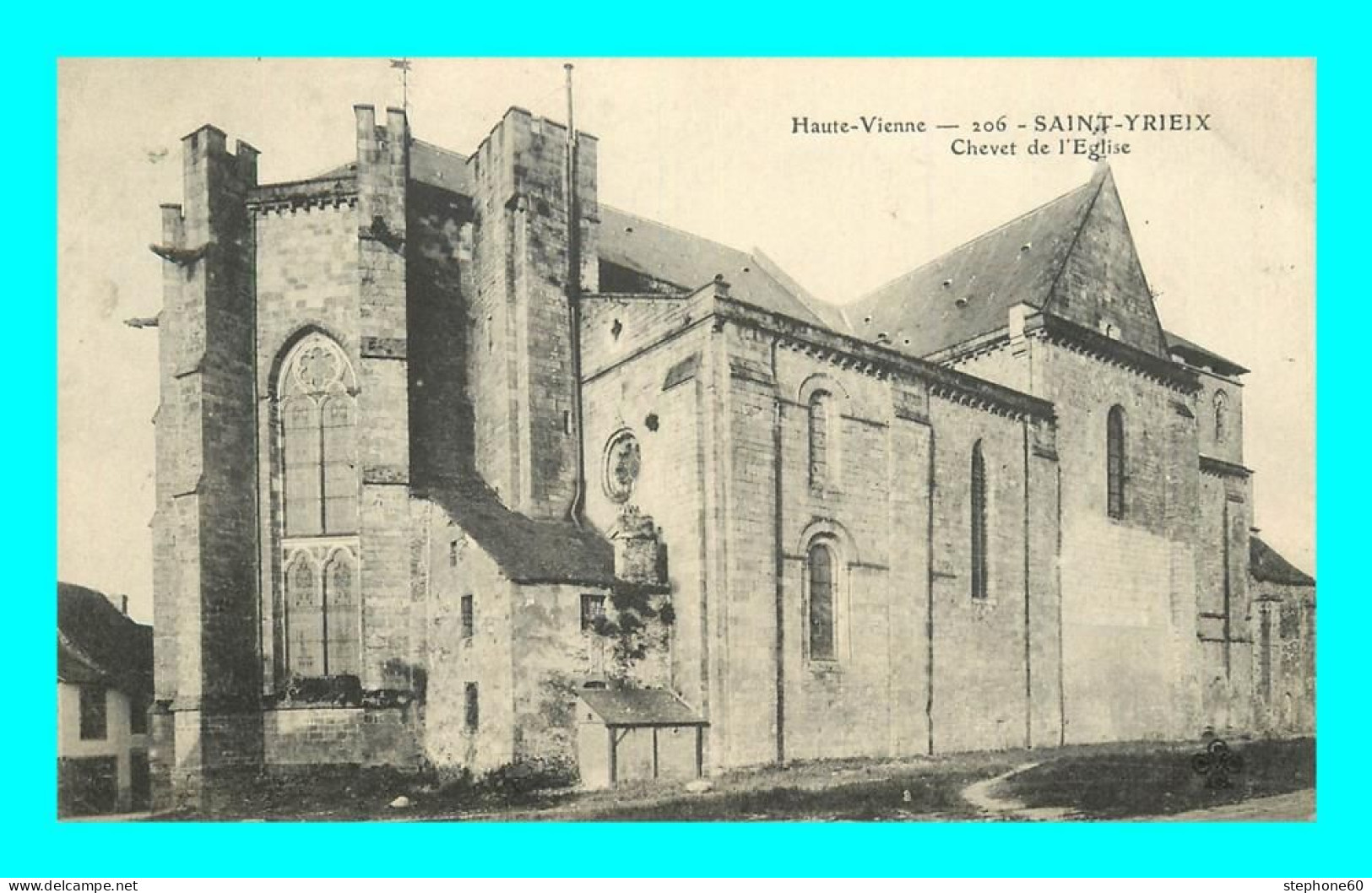A895 / 521 87 - SAINT YRIEIX Chevet De L'Eglise - Other & Unclassified
