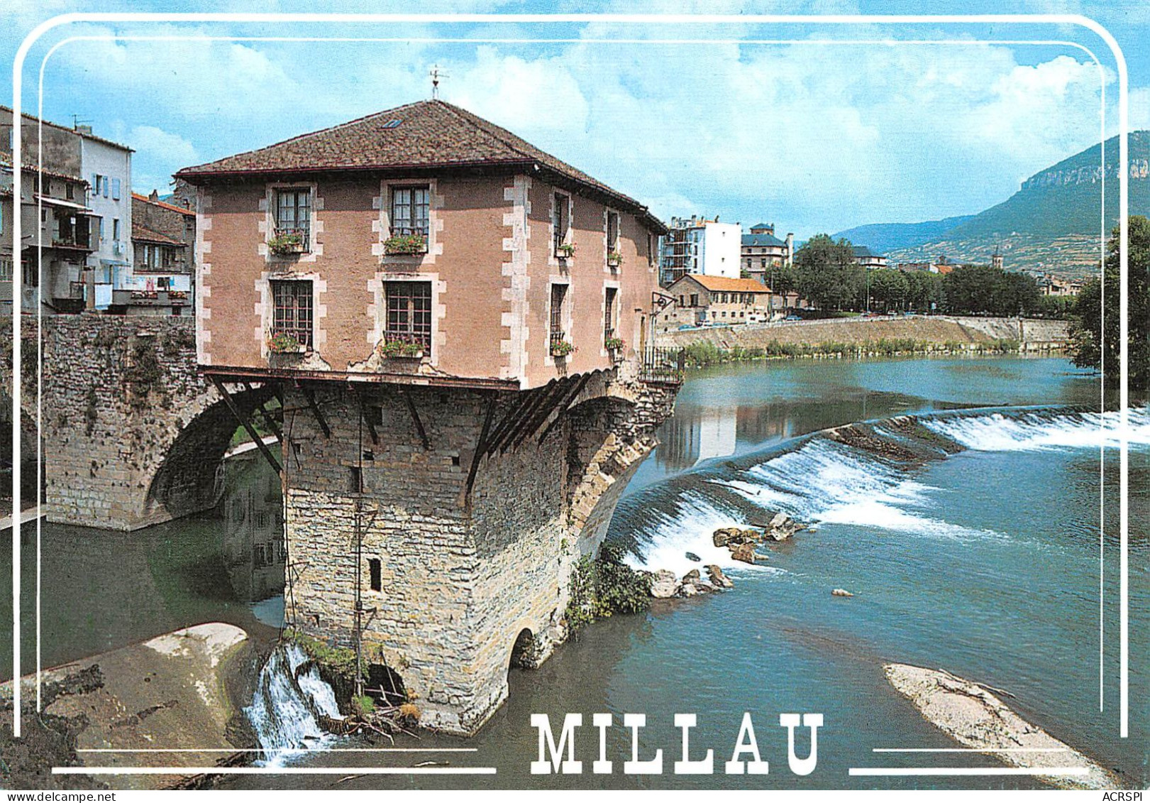 12   MILLAU  Vieux Moulin Sur Le Tarn        (Scan R/V) N°   16   \MR8051 - Millau
