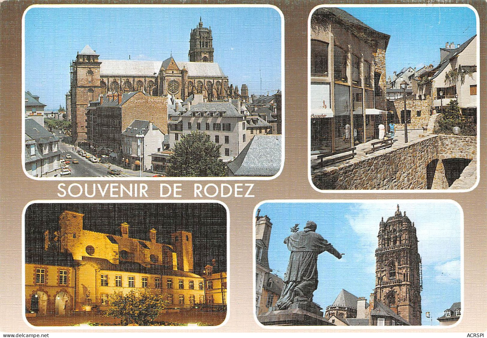 12 RODEZ     Multivue Souvenir         (Scan R/V) N°   10   \MR8051 - Rodez