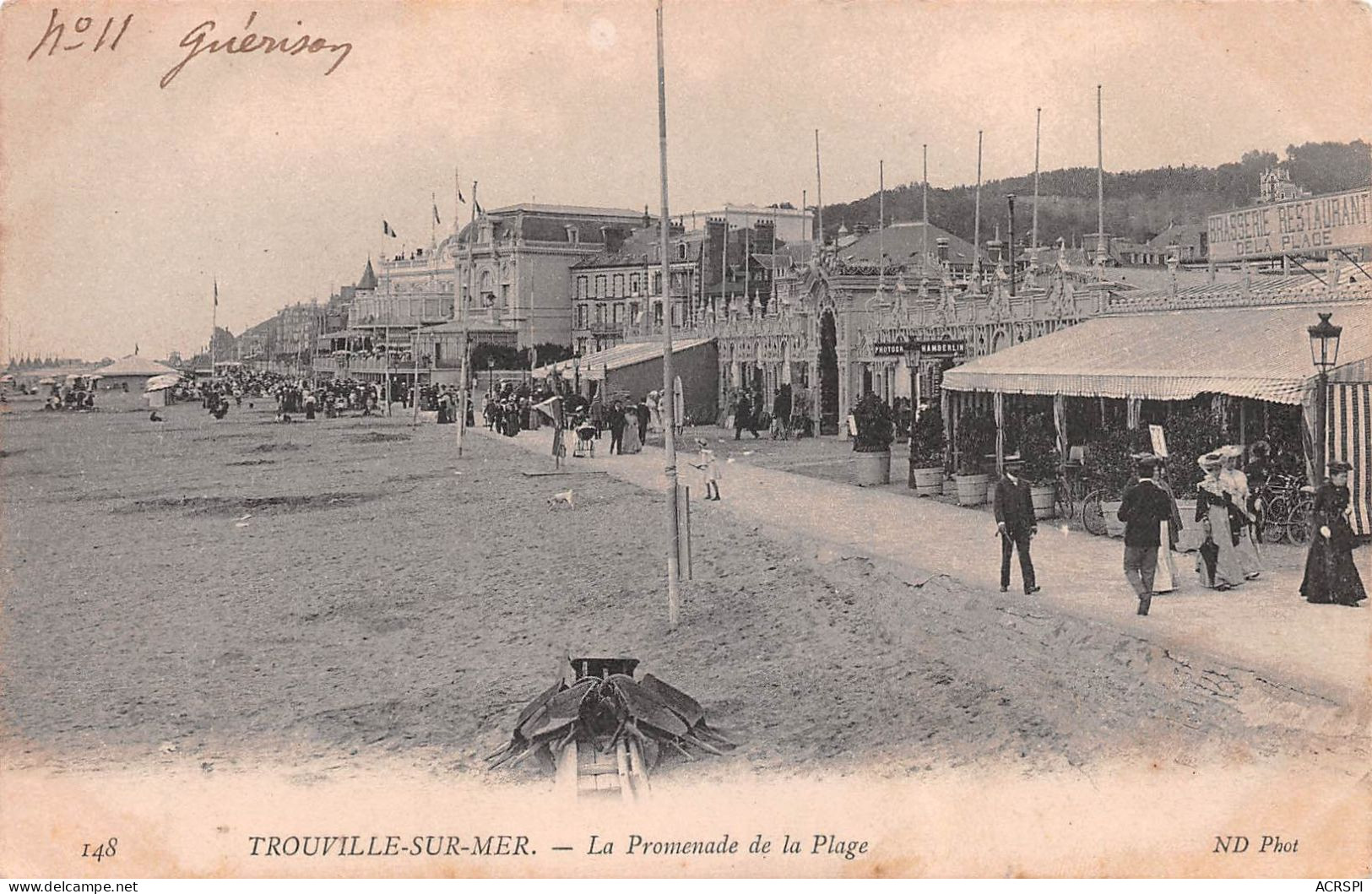 14  TROUVILLE   Promenade De La  Plage        (Scan R/V) N°   14   \MR8049 - Trouville