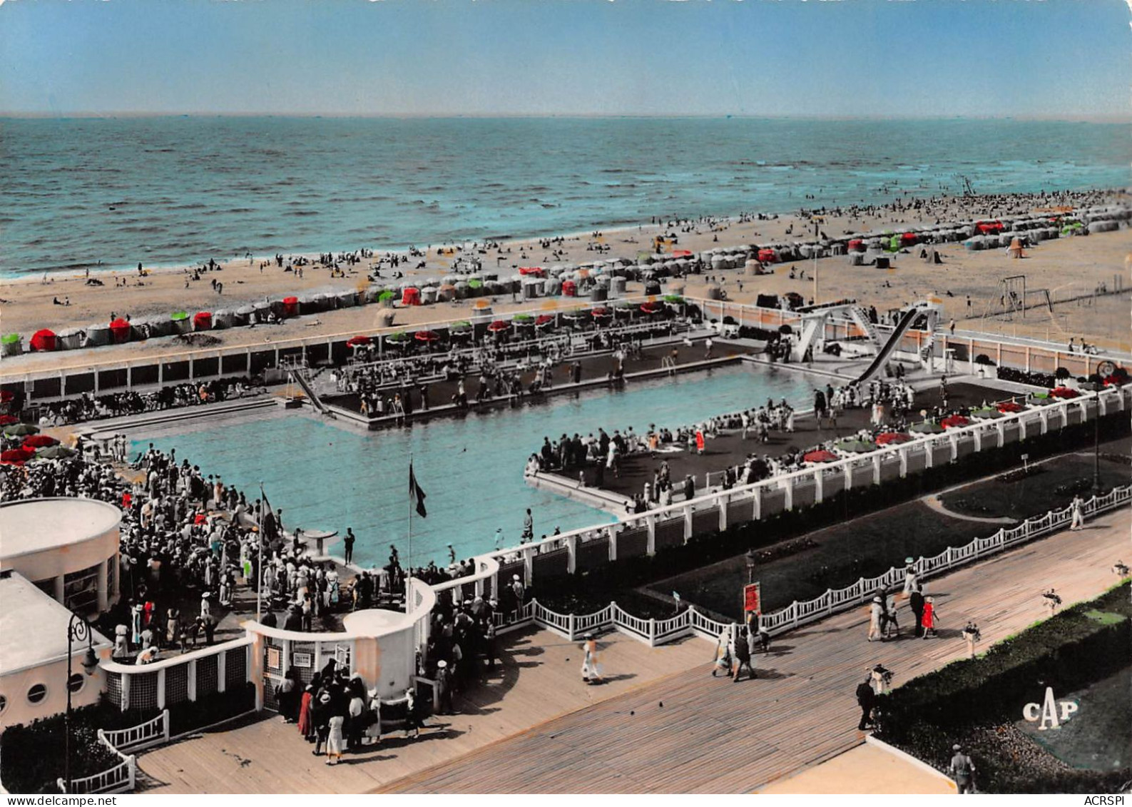 14 DEAUVILLE    La Grande Piscine               (Scan R/V) N°   8   \MR8049 - Deauville