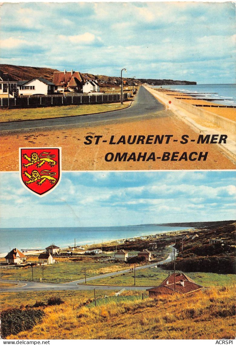 14  SAINT LAURENT SUR MER Omaha-Beach                    (Scan R/V) N°   7   \MR8048 - Falaise