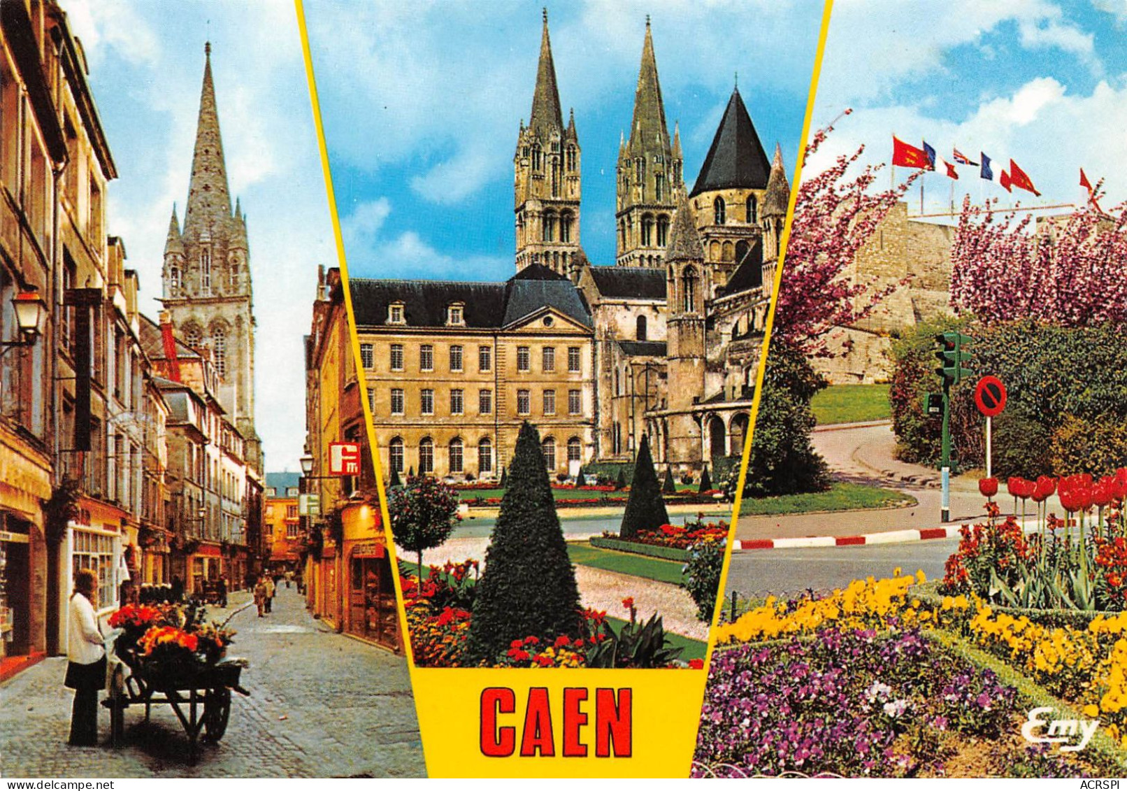 14 CAEN   Rue Froide Abbaye Et Chateau                   (Scan R/V) N°    22   \MR8047 - Caen