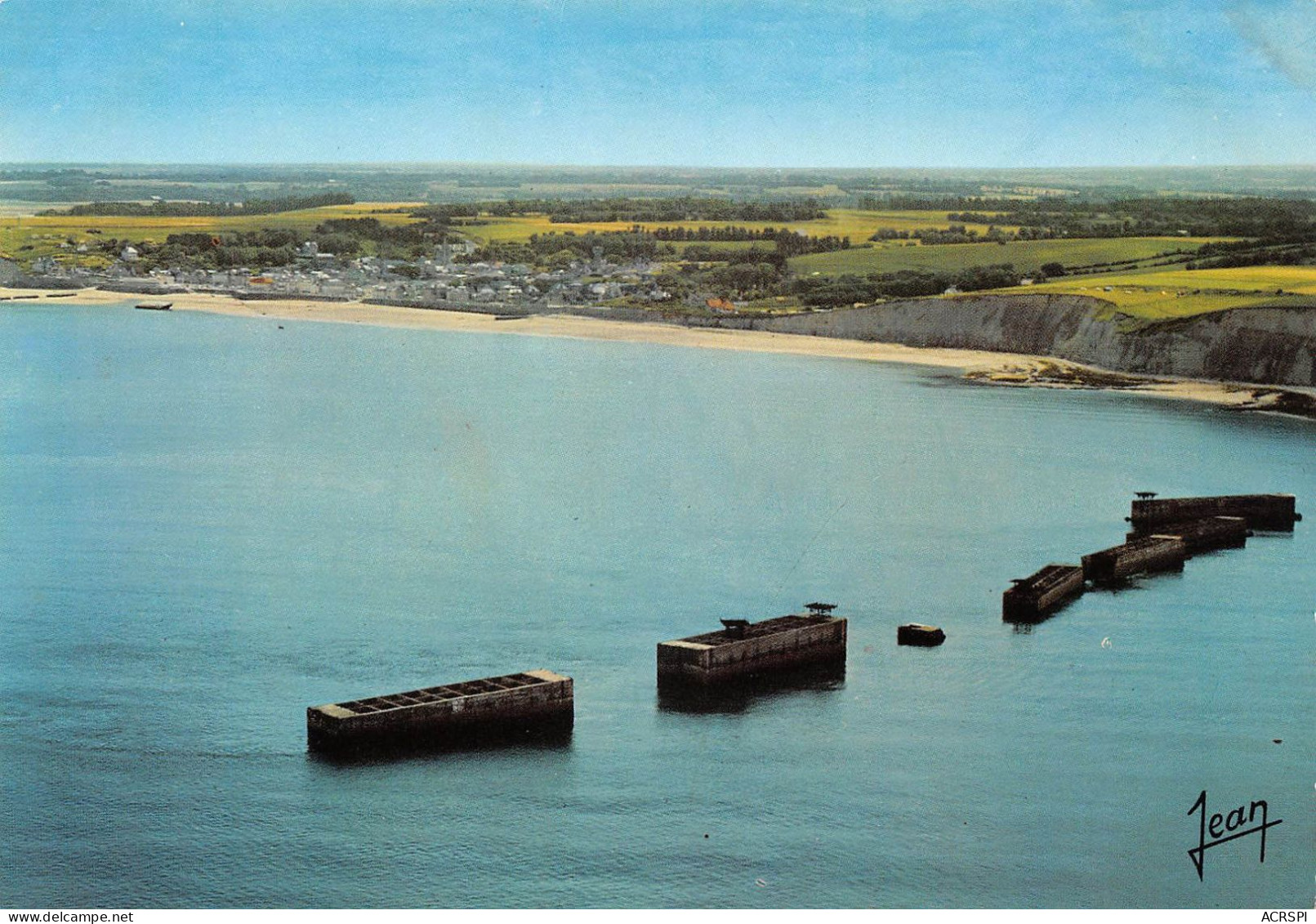 14 ARROMANCHES  Port WINSTON  Barges Et Pontons    (Scan R/V) N°    30   \MR8046 - Arromanches