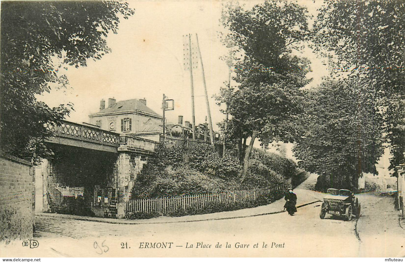 95* ERMONT  Plaxce De La Gare – Pont      RL29,1609 - Ermont-Eaubonne
