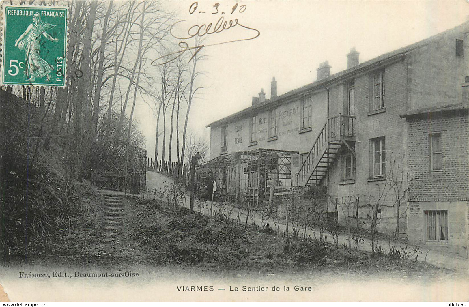 95* VIARMES  Le Sentier De La Gare      RL29,1587 - Viarmes
