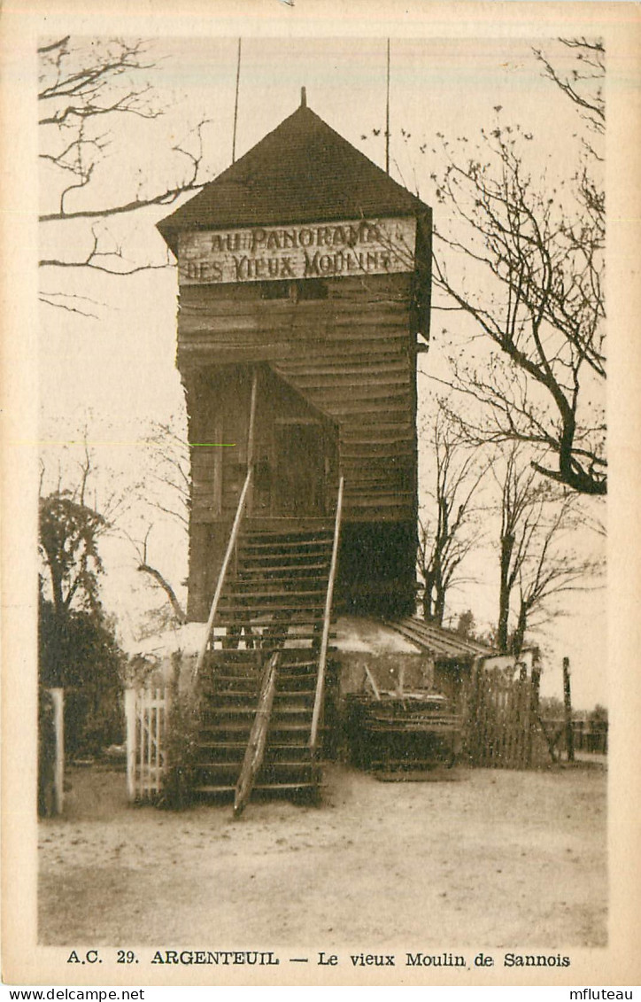 95* ARGENTEUIL  -  Le Vieux Moulin De Sannois    RL29,1580 - Argenteuil