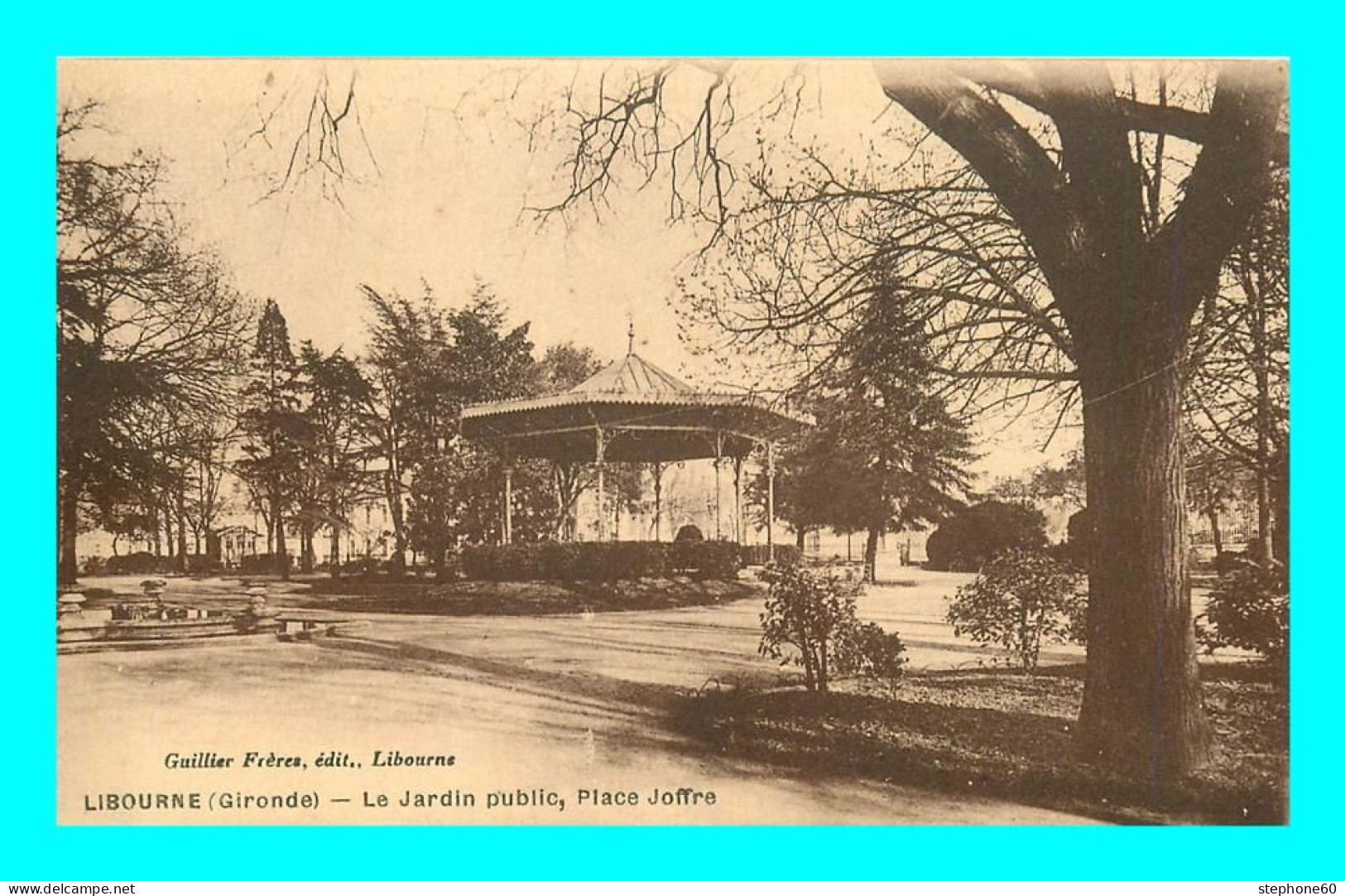 A893 / 441 33 - LIBOURNE Jardin Public Place Joffre - Libourne
