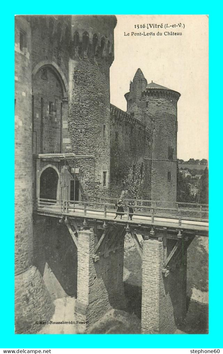 A893 / 615 35 - VITRE Pont Levis Du Chateau - Vitre