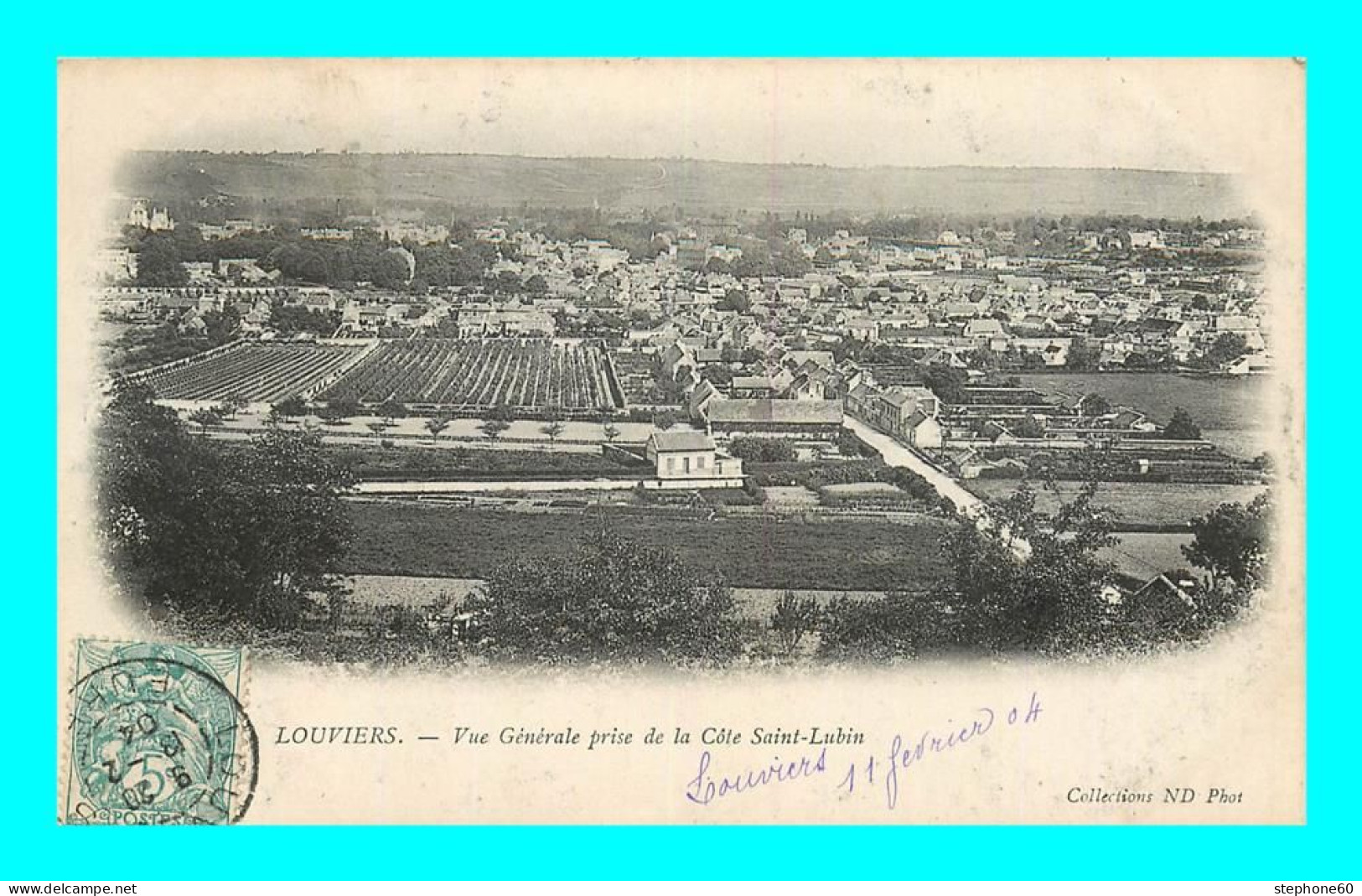 A894 / 181 27 - LOUVIERS Vue Generale Prise De La Cote Saint Lubin - Louviers