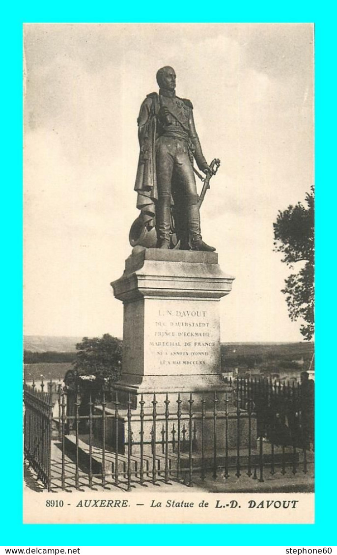 A894 / 601 89 - AUXERRE Statue De L. D. DAVOUT - Auxerre