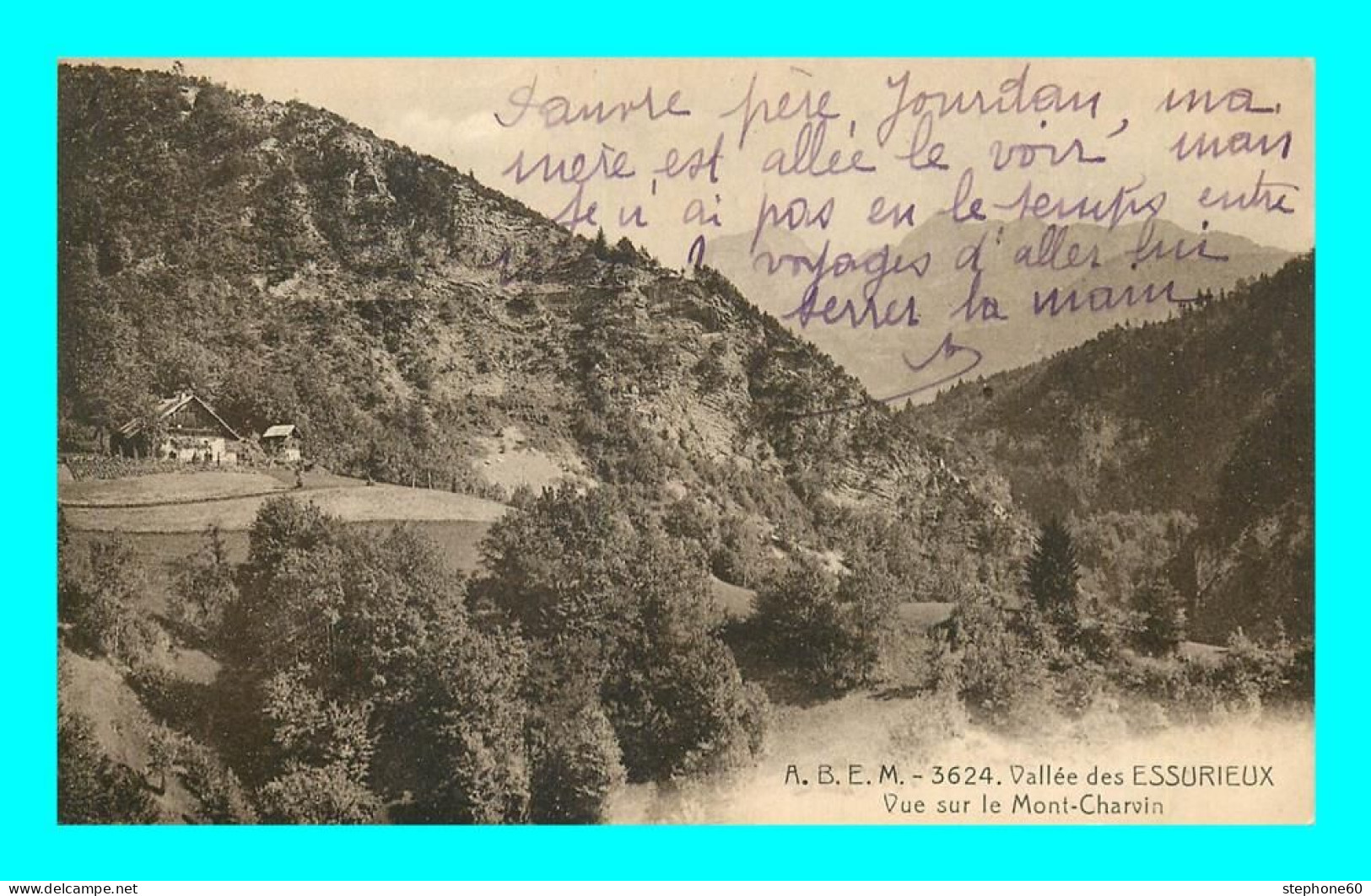 A894 / 321 74 - Vallée Des ESSURIEUX Vue Sur Le Mont Charvin - Other & Unclassified