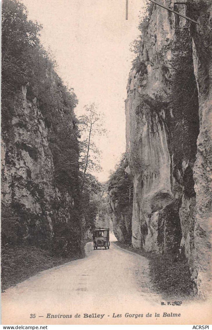 01 BELLEY    Gorges De La Balme Route De  Yenne Ed Catala  (Scan R/V) N°   38   \MR8062 - Belley