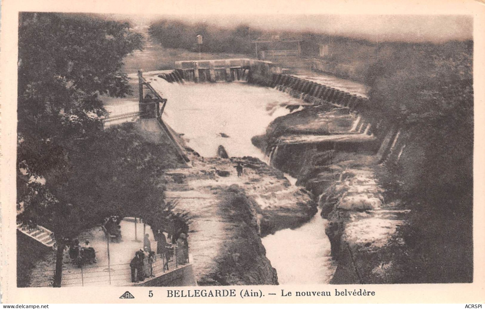 01 BELLEGARDE  Sur  VALSERINE  Le Nouveau Belvédère   (Scan R/V) N°   25   \MR8060 - Bellegarde-sur-Valserine