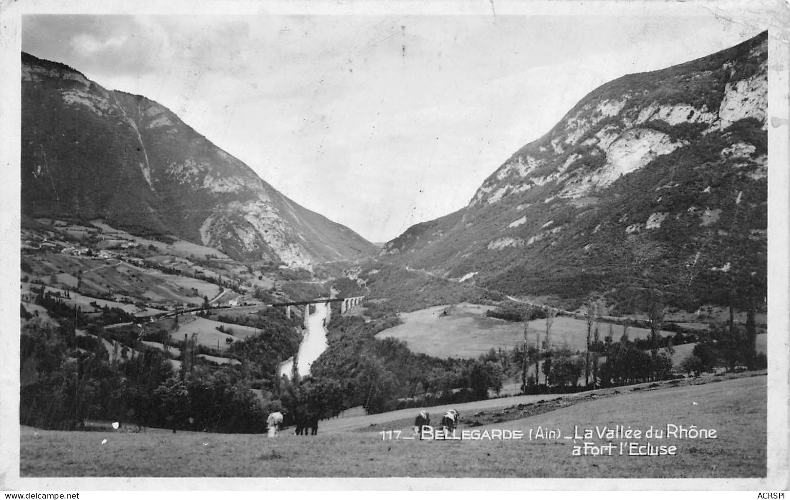 01 BELLEGARDE  Sur  VALSERINE   Vallée Du Rhone à FORT L'ECLUSE   (Scan R/V) N°   21   \MR8060 - Bellegarde-sur-Valserine