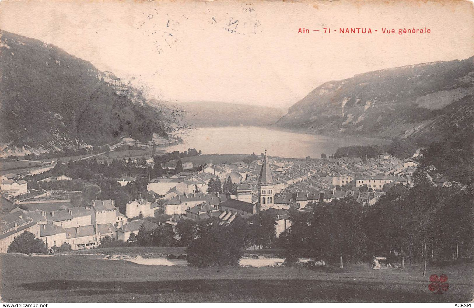 01  NANTUA   Vue Générale     (Scan R/V) N°   77   \MR8059 - Nantua