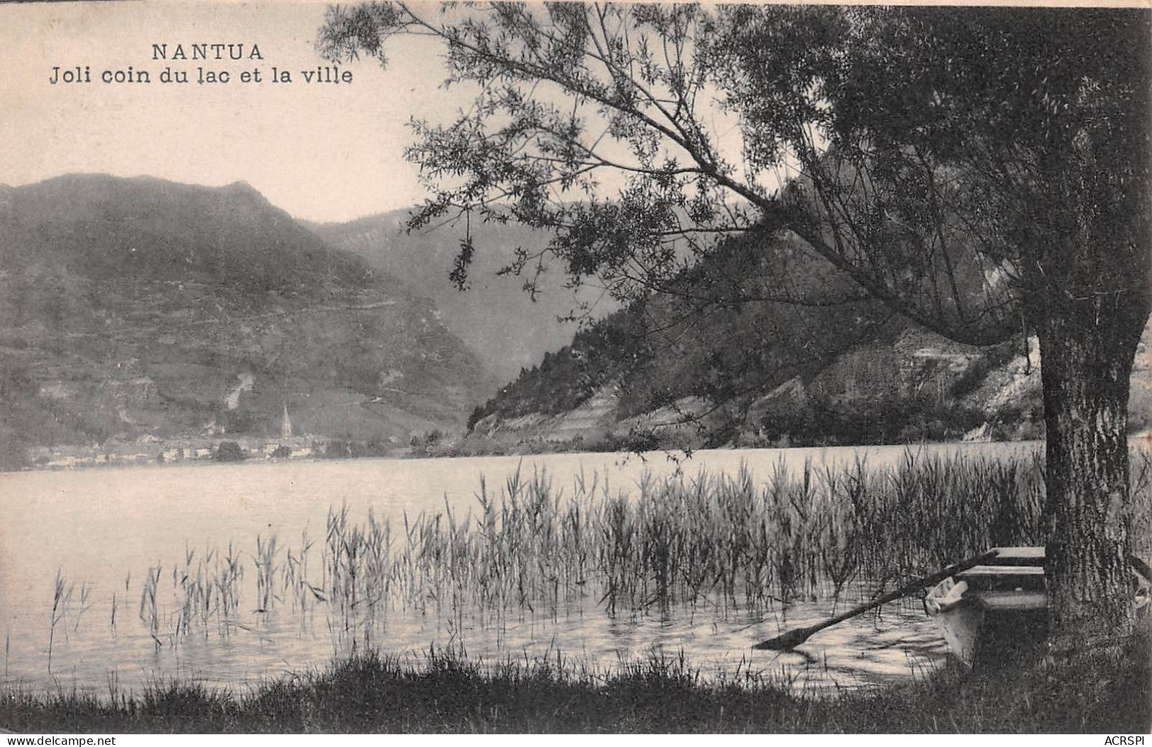 01  NANTUA  Trés Beau Coin Du Lac    (Scan R/V) N°   57   \MR8059 - Nantua