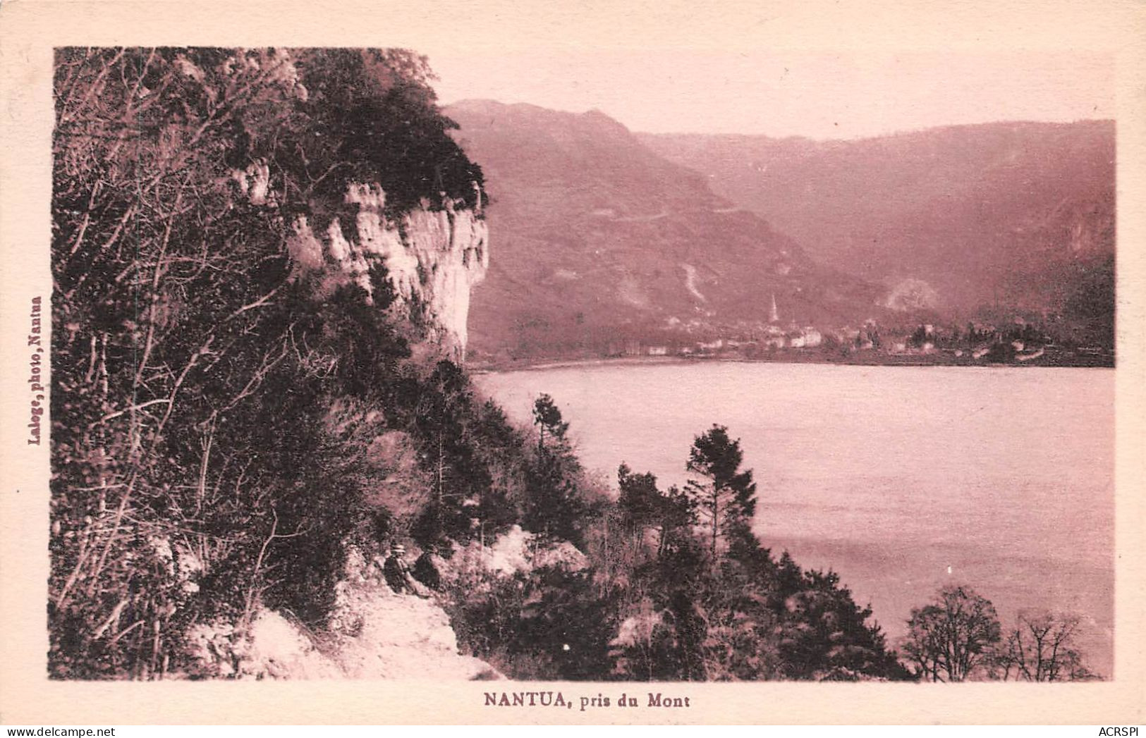 01  NANTUA   La Ville Pris Du Mont  (Scan R/V) N°   45   \MR8059 - Nantua