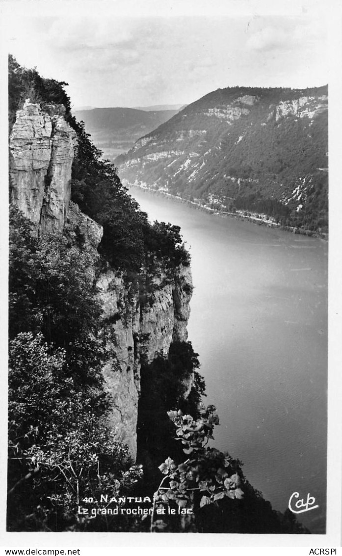 01  NANTUA  Lac Et Grand Rocher édition CAP (Scan R/V) N°   28   \MR8059 - Nantua